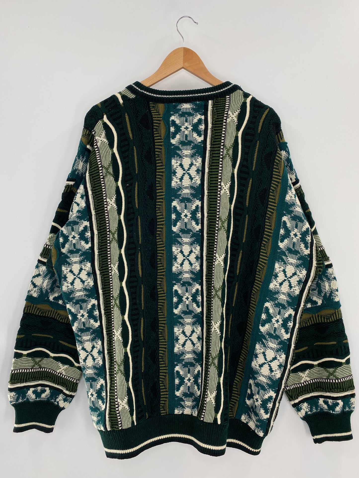 Vintage 3D COOGI- Style Size XXXL Knit Sweater / K4208
