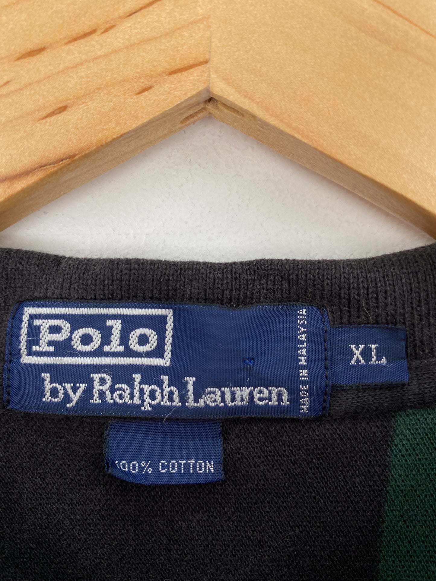 90’s POLO RALPH LAUREN Size XL Vintage Polo Shirt / A4313
