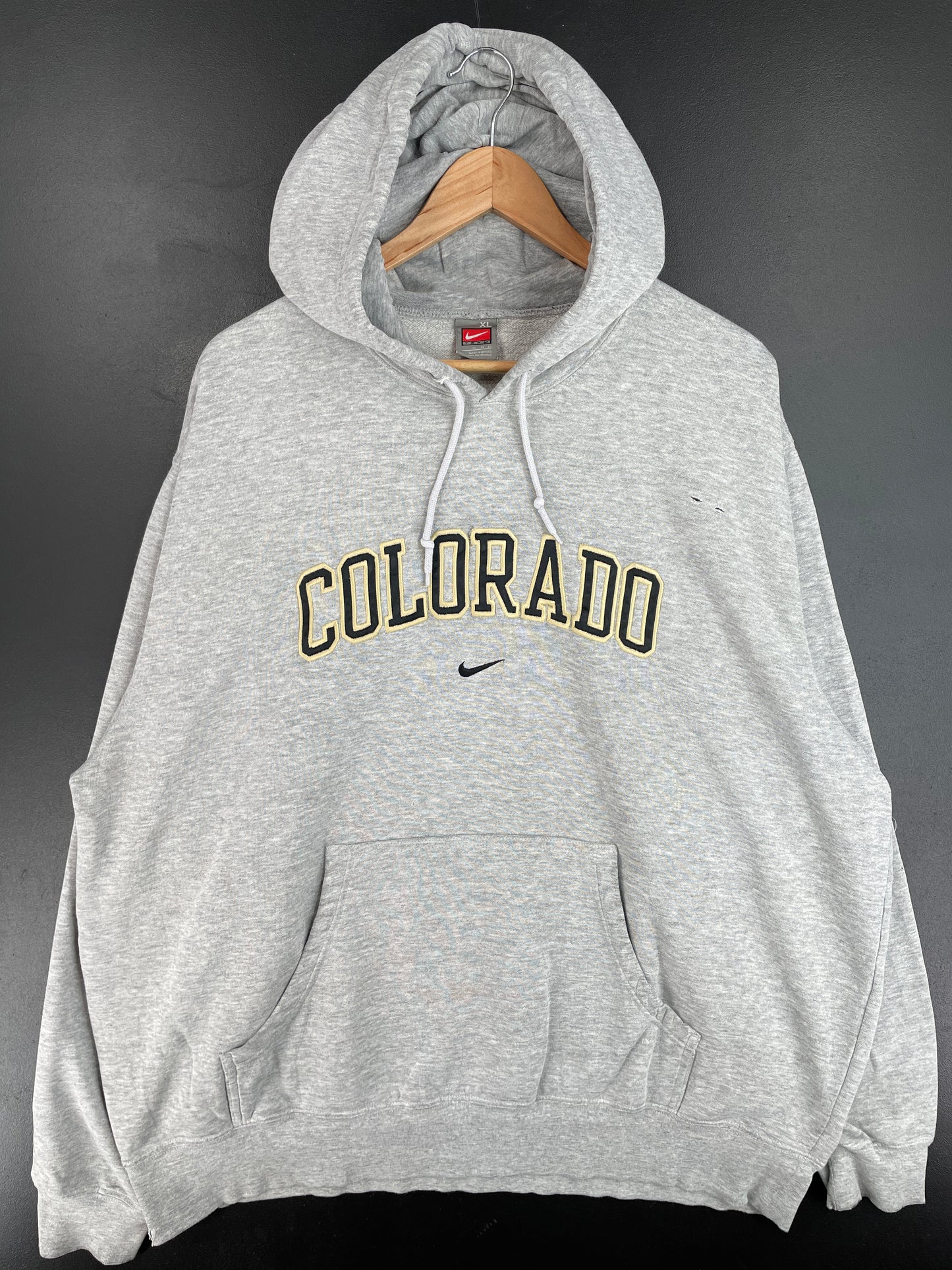 00' NIKE x COLORADO Size XL Vintage College Hoodie Sweat shirt / E4301S