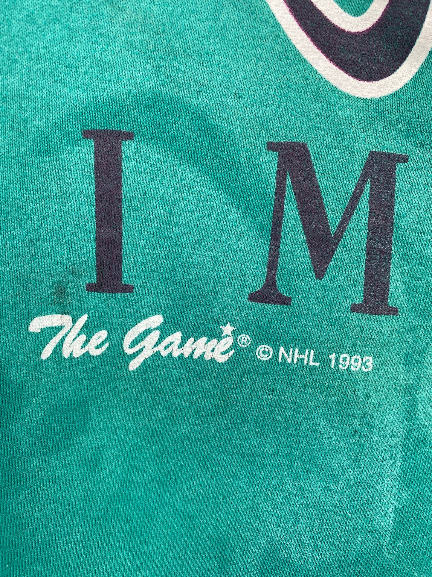 1993 MIGHTY DUCKS Size L Vintage NHL Sweat-Shirt/ K7494