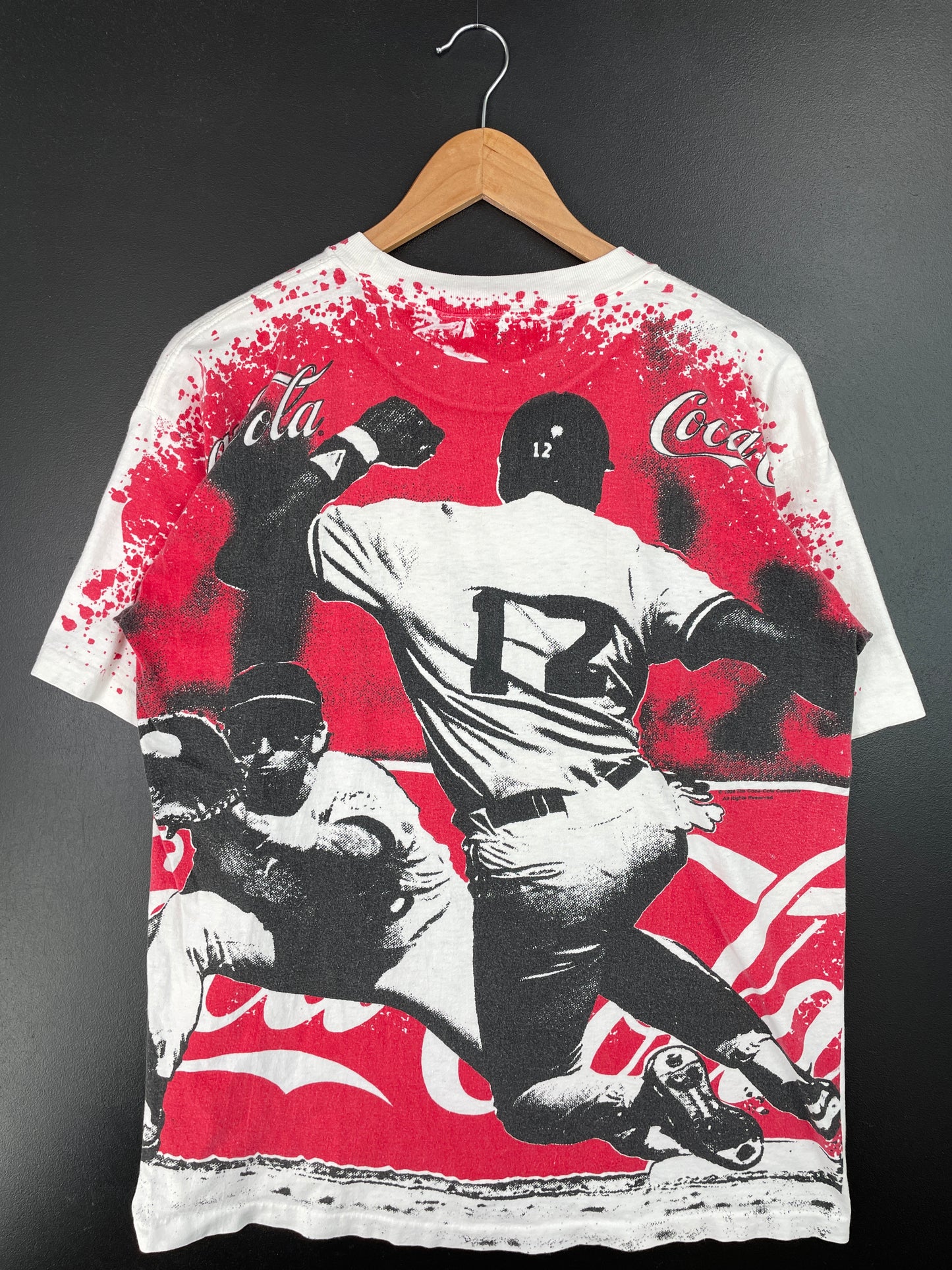 .1994 COCA COLA Size L Vintage T-shirt / A8999