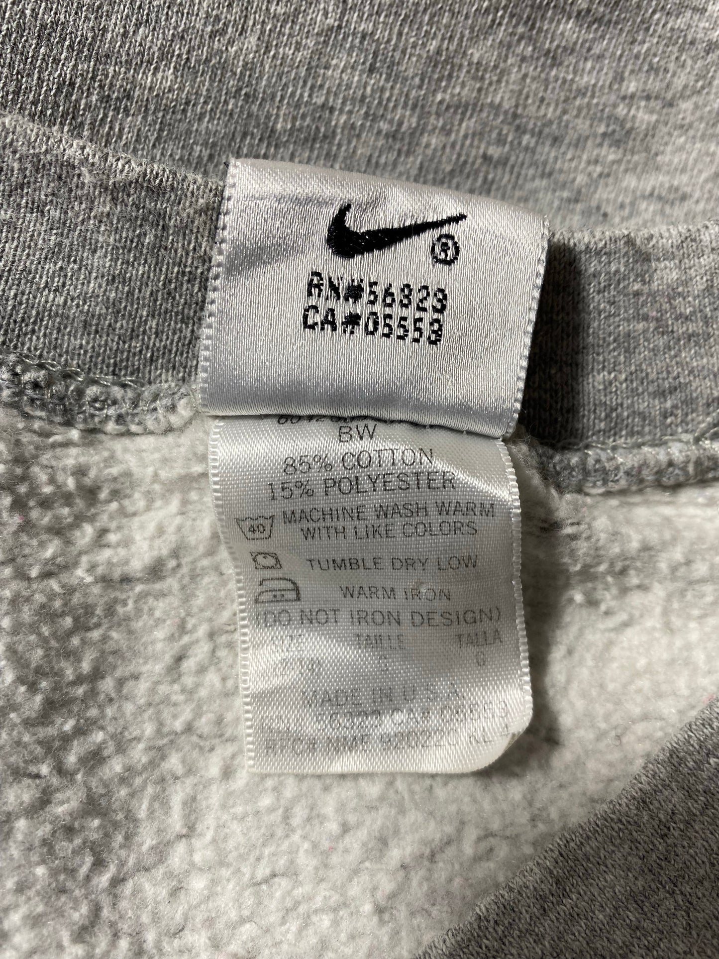 90’s NIKE LOGO Made in USA Size L Vintage Sweat-Shirt / K4293