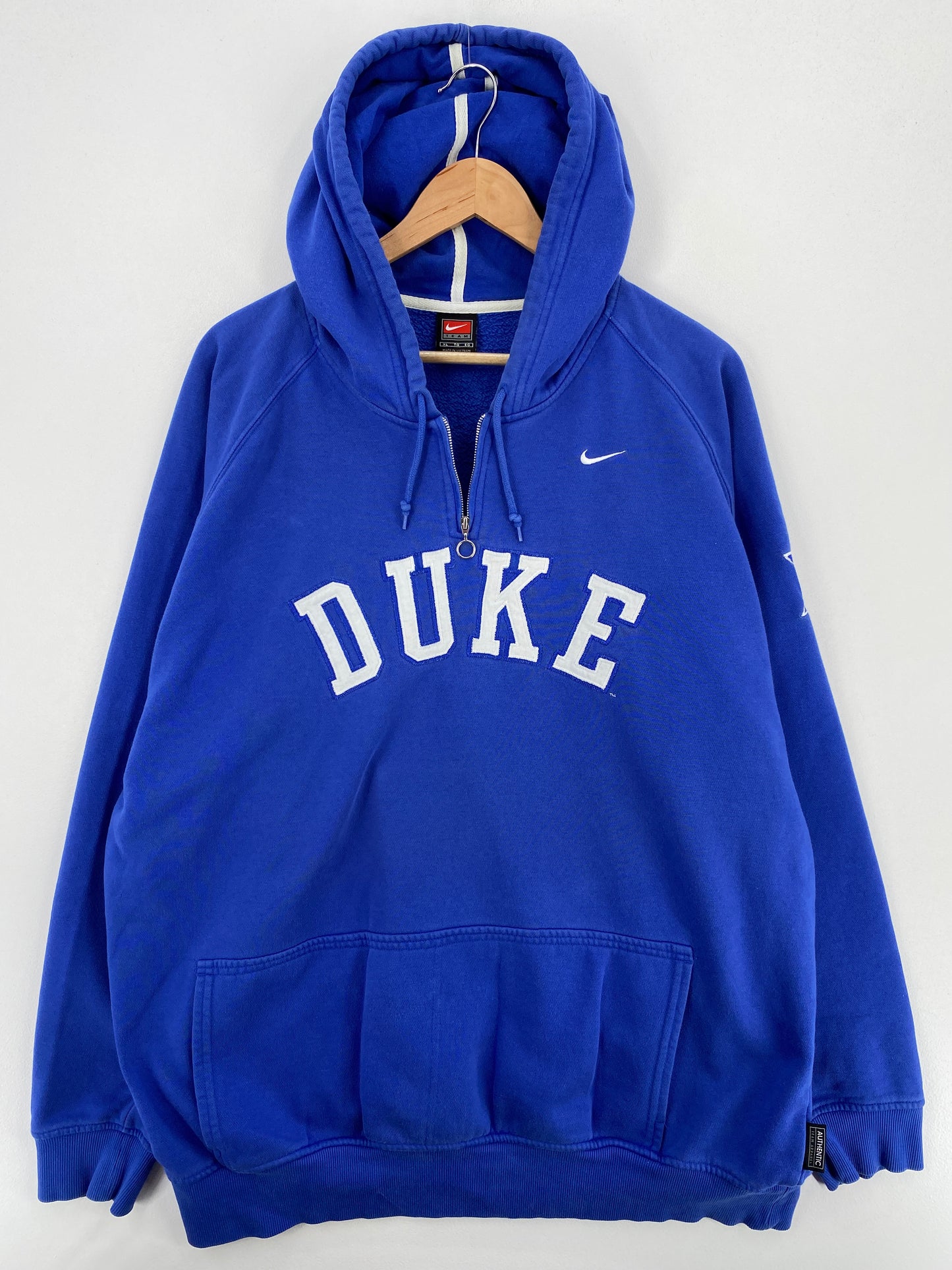 00' NIKE x DUKE UNIVERSITY Size XL Vintage College Hoodie Sweat-Shirt / A5950