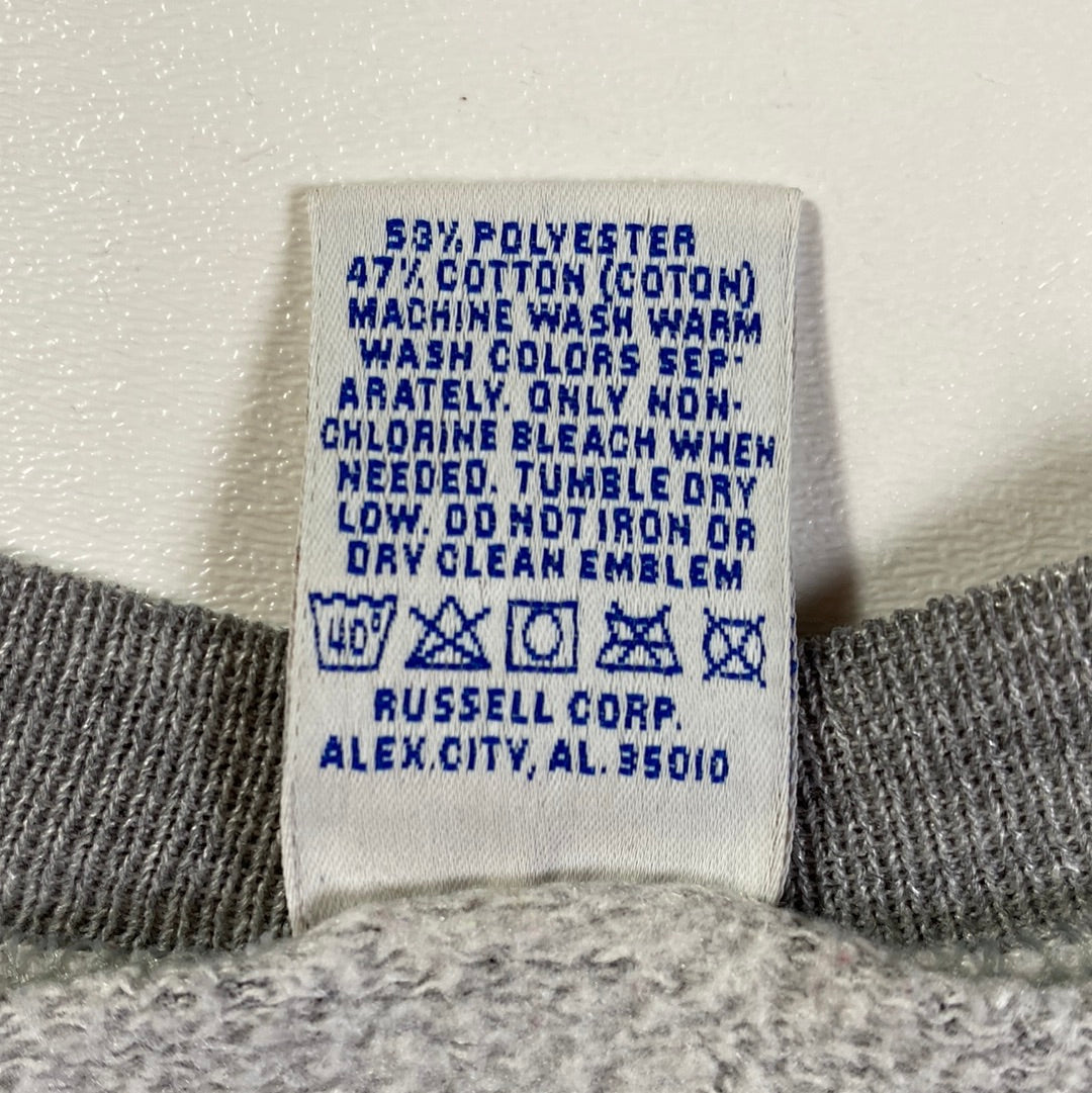 90's RUSSELL x SIGMA PHI EPSILON Size XL Vintage College Sweat-shirt / E1013