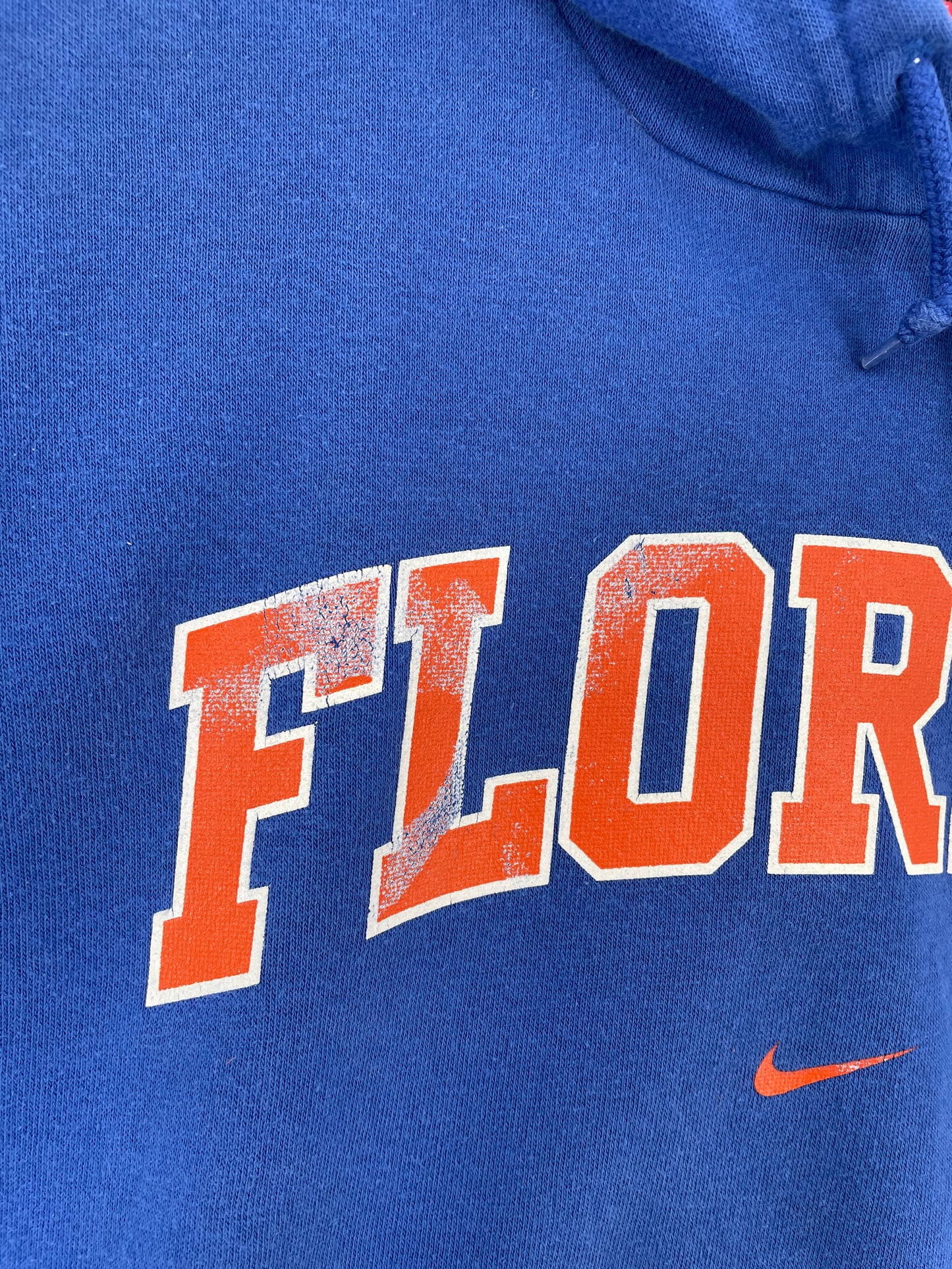 00' NIKE x FLORIDA Size L Vintage College Hoodie Sweat-shirt / A8783
