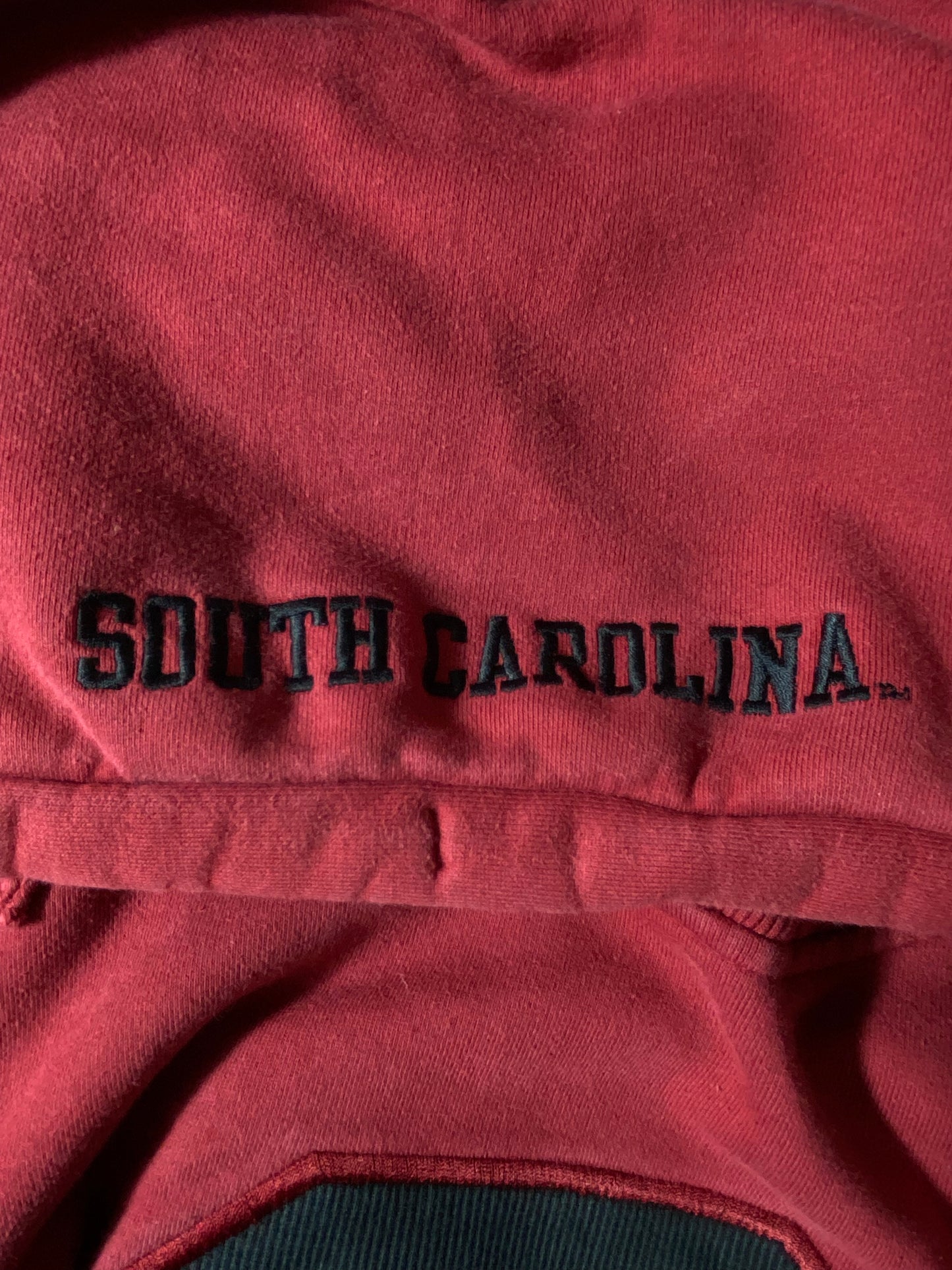 00' NIKE UNIVERSITY OF SOUTH CAROLINA Size L Vintage College Hoodie Sweat-shirt / K8622