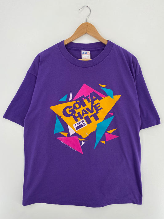 1992 TACO BELL Made in USA Size XXL Vintage T-Shirt / A4967