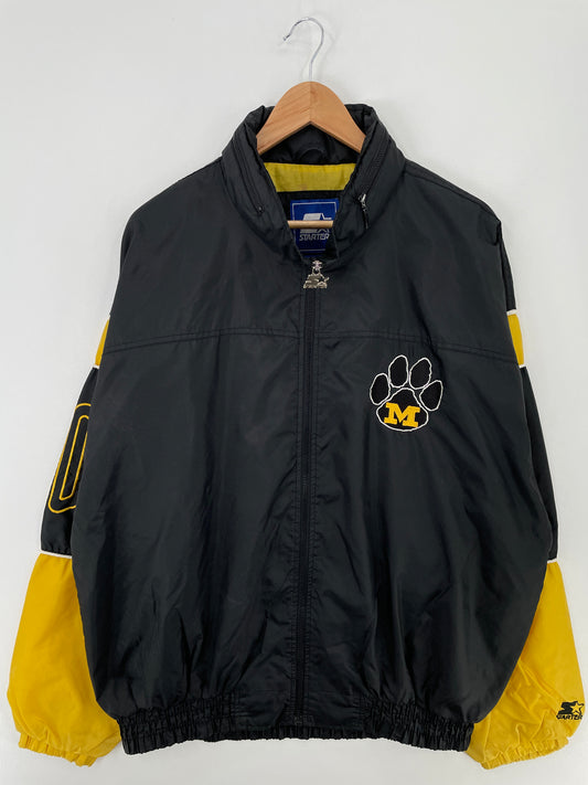90’s STARTER x MISSOURI Size XL Vintage College Nylon Jacket / A9812