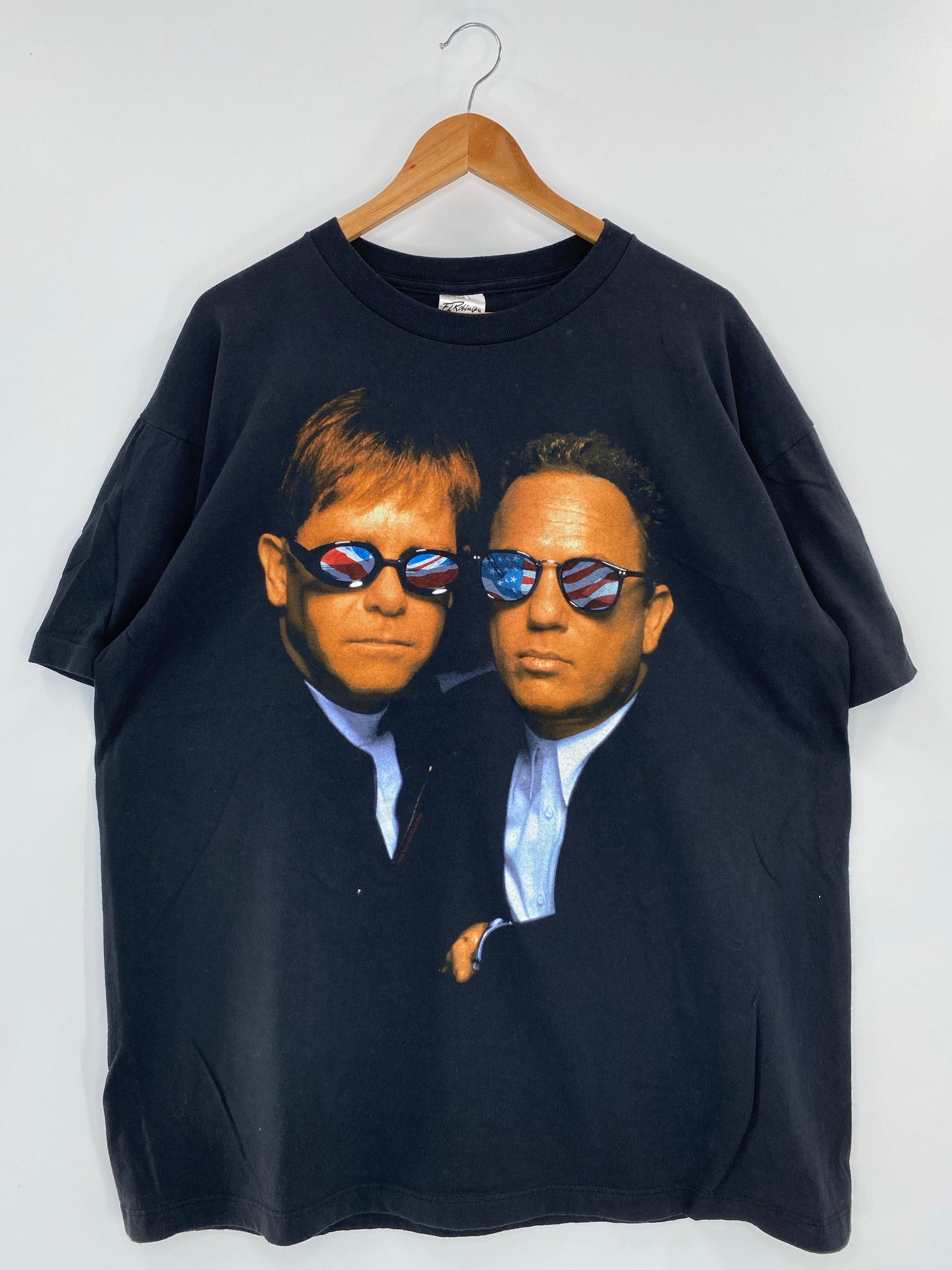 1994' BILLY JOEL x ELTON JOHN Made in USA Size XL Vintage Music T-shirt / K4258
