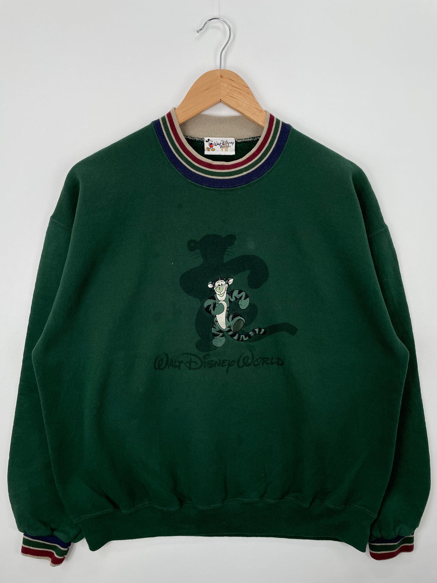 00’ DISNEY TIGGER Made in USA Size L Vintage Sweat-Shirt / A1235