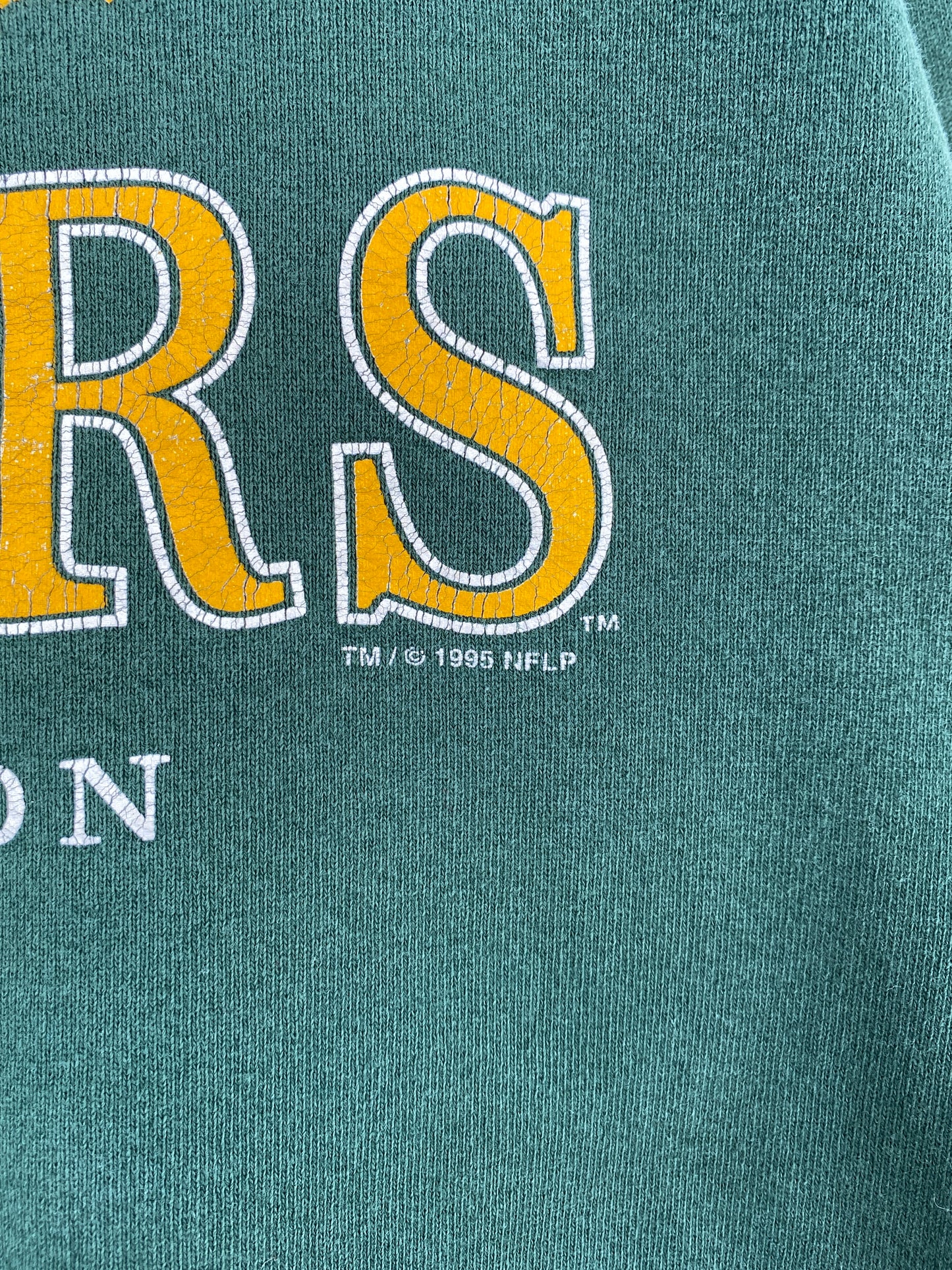 1995 GREEN BAY PACKERS Made in USA Size M Vintage NFL Sweat-Shirt/ A5925