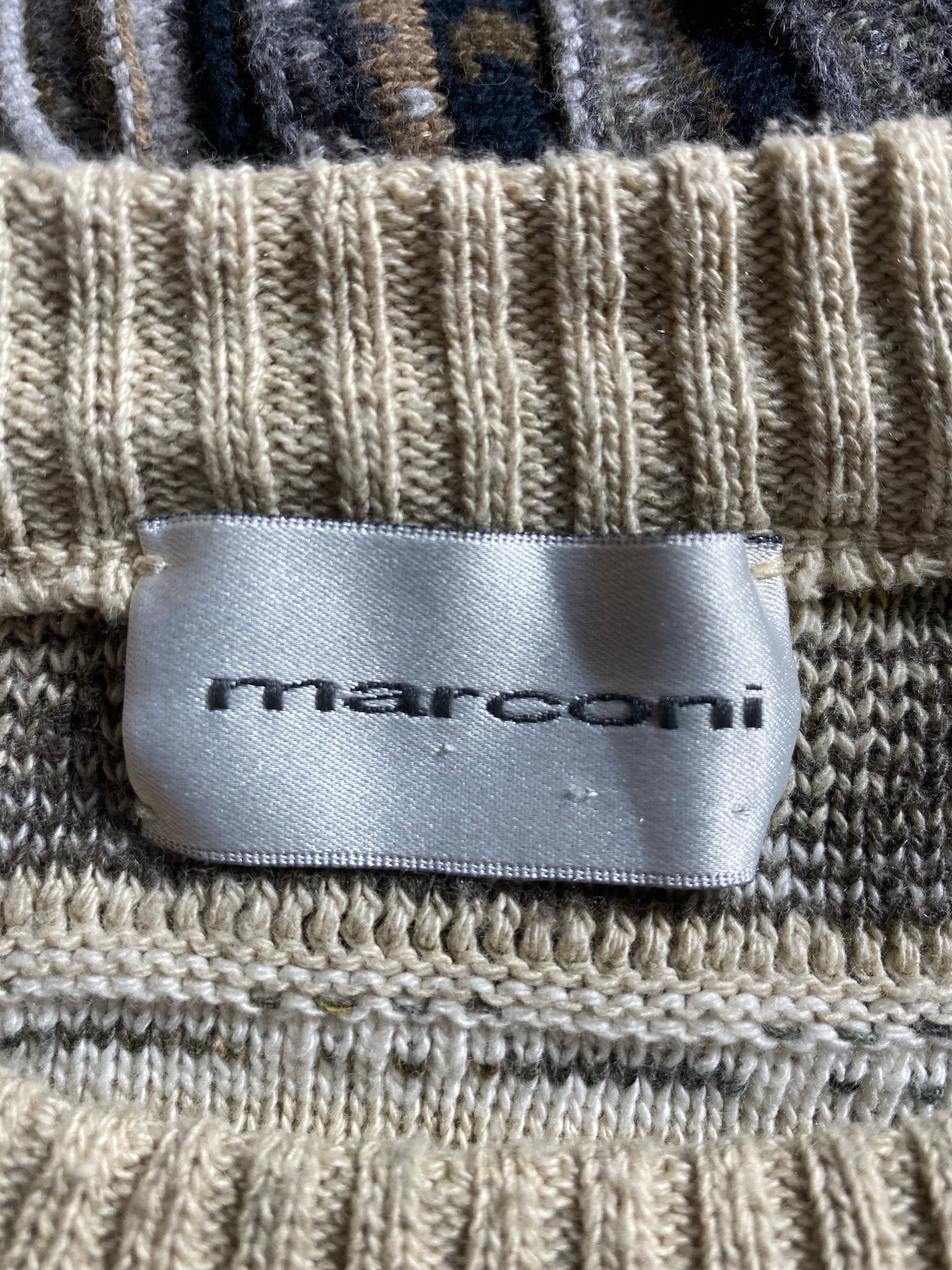 Vintage 3D COOGI- Style Size L Knit Sweater / A8945