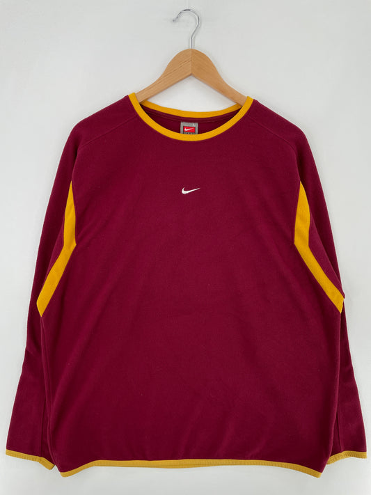 00' NIKE CENTER SWOOSH Size L Vintage Fleece / G5721S
