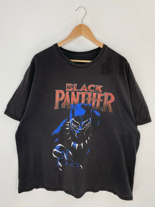 00' MARVEL BLACK PANTHER Size XXL Vintage T-Shirt / K7693