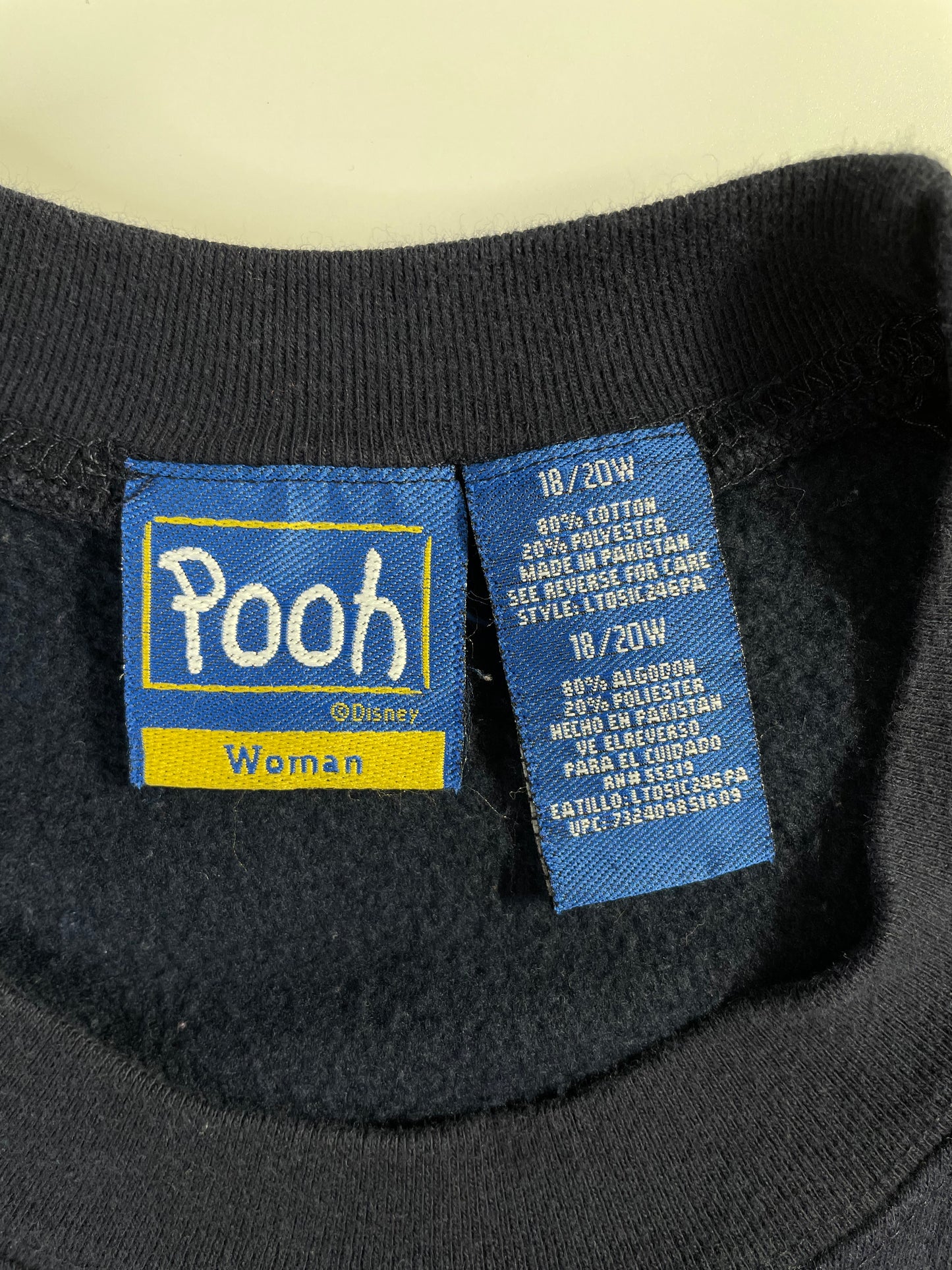 00' DISNEY TIGGER Size Ladies.XL Vintage Sweat-Shirt / A1529