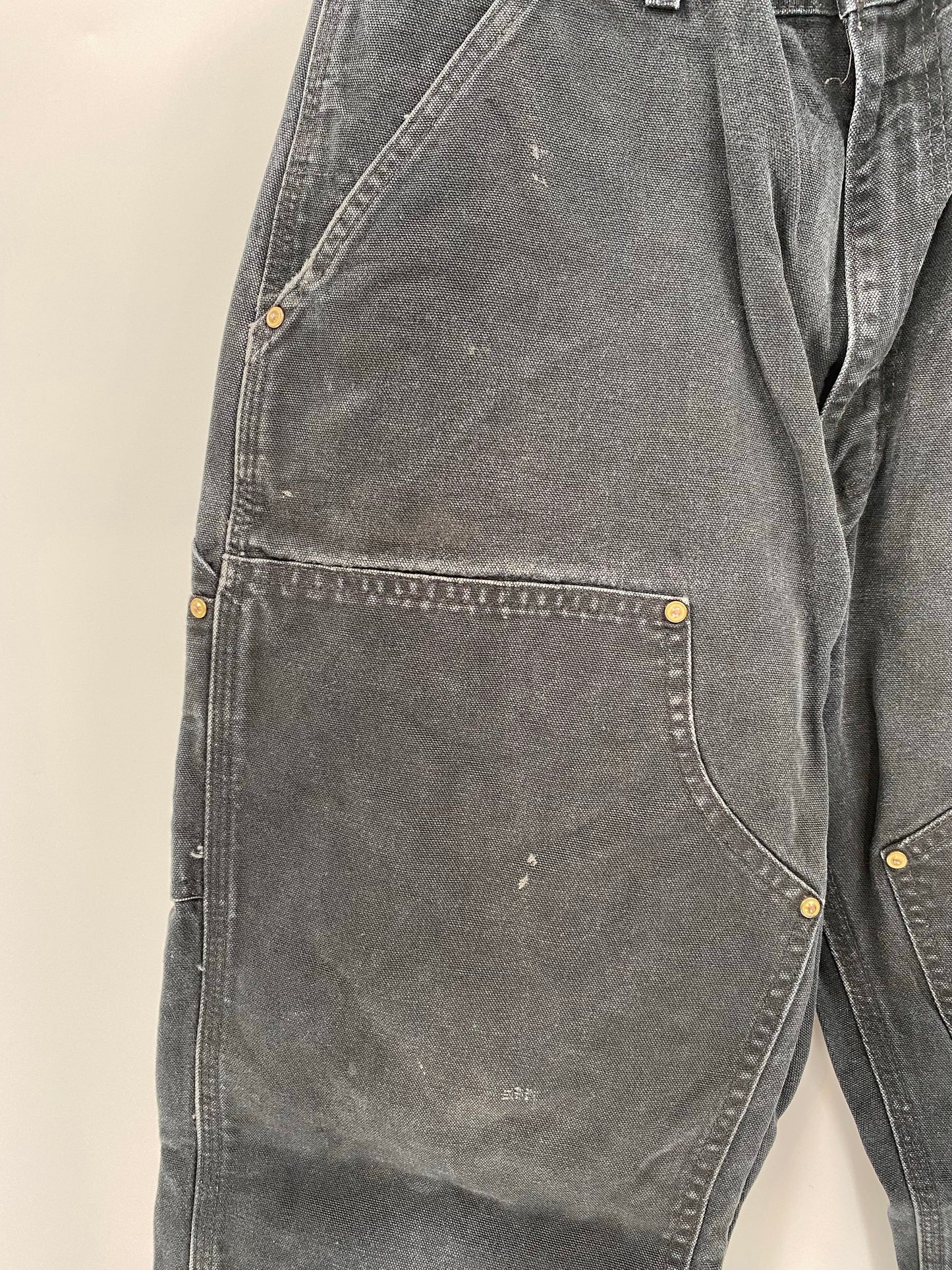 Vintage CARHARTT Double Knee Size W34xL32.5 Duck Pants / A7449