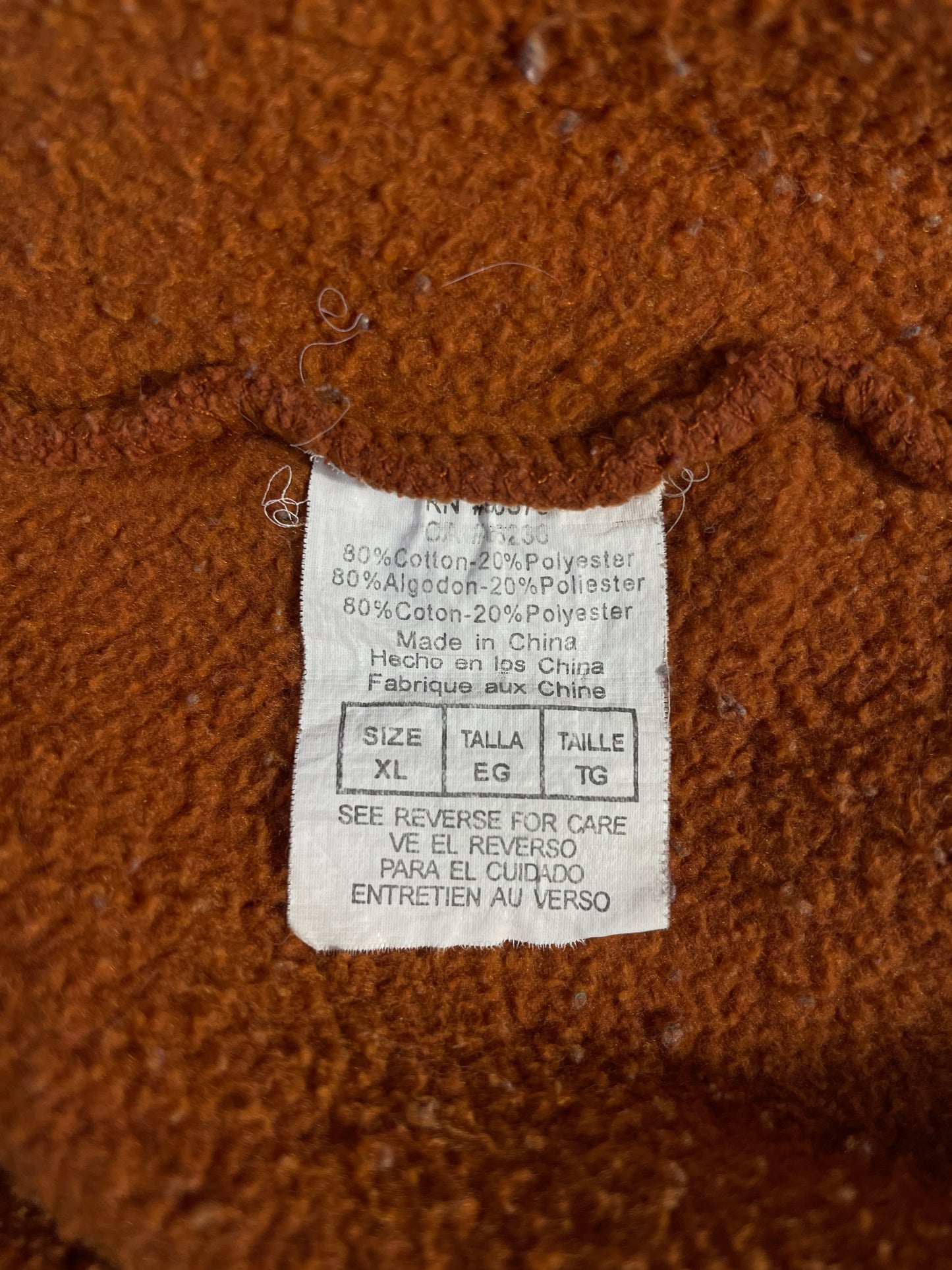 00' TEXAS LONGHORNS Size XL Vintage College Sweat-Shirt / E4177S