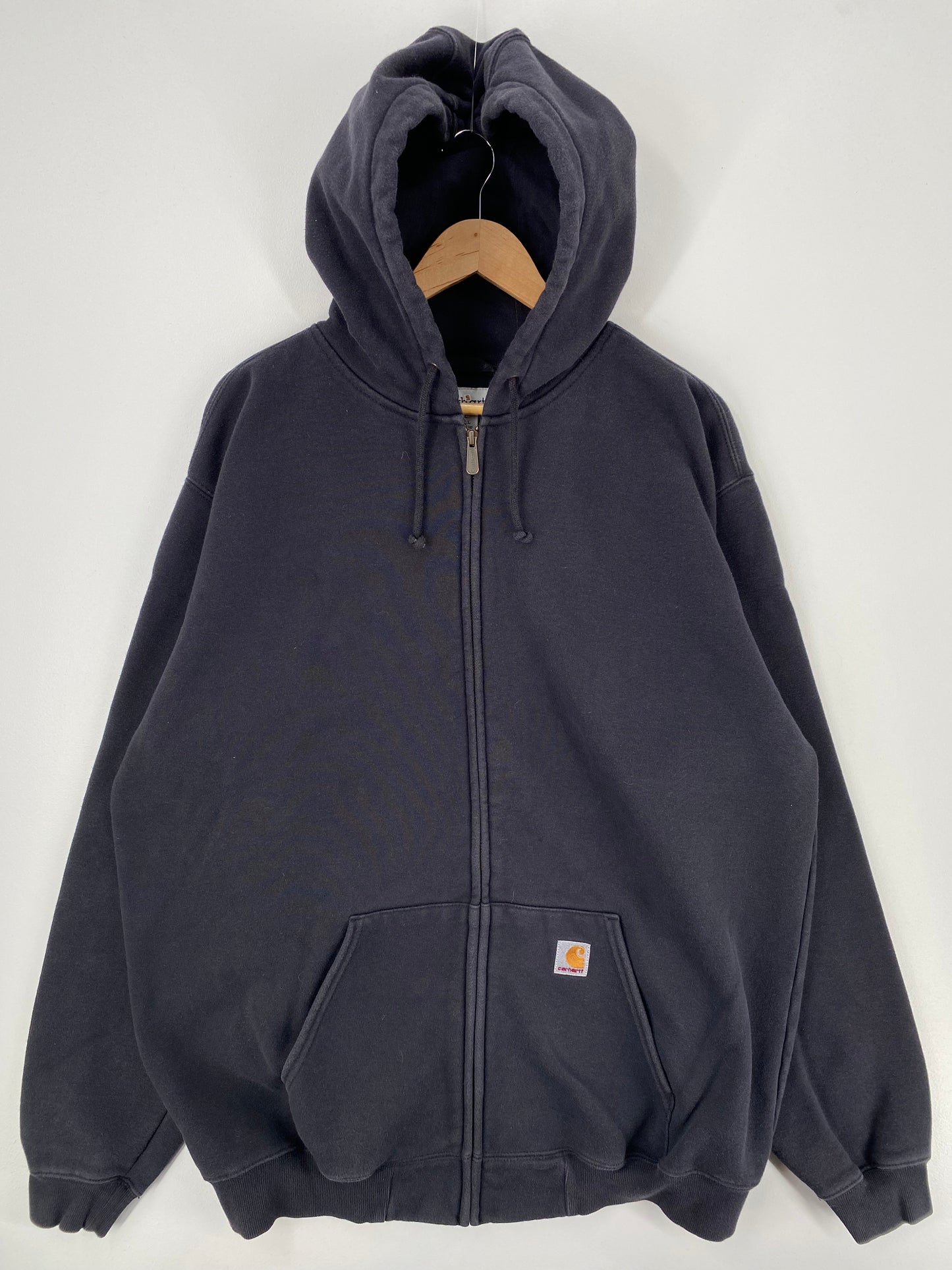 Vintage CARHARTT Size XL Zip-up Hoodie Sweat-Shirt / A457