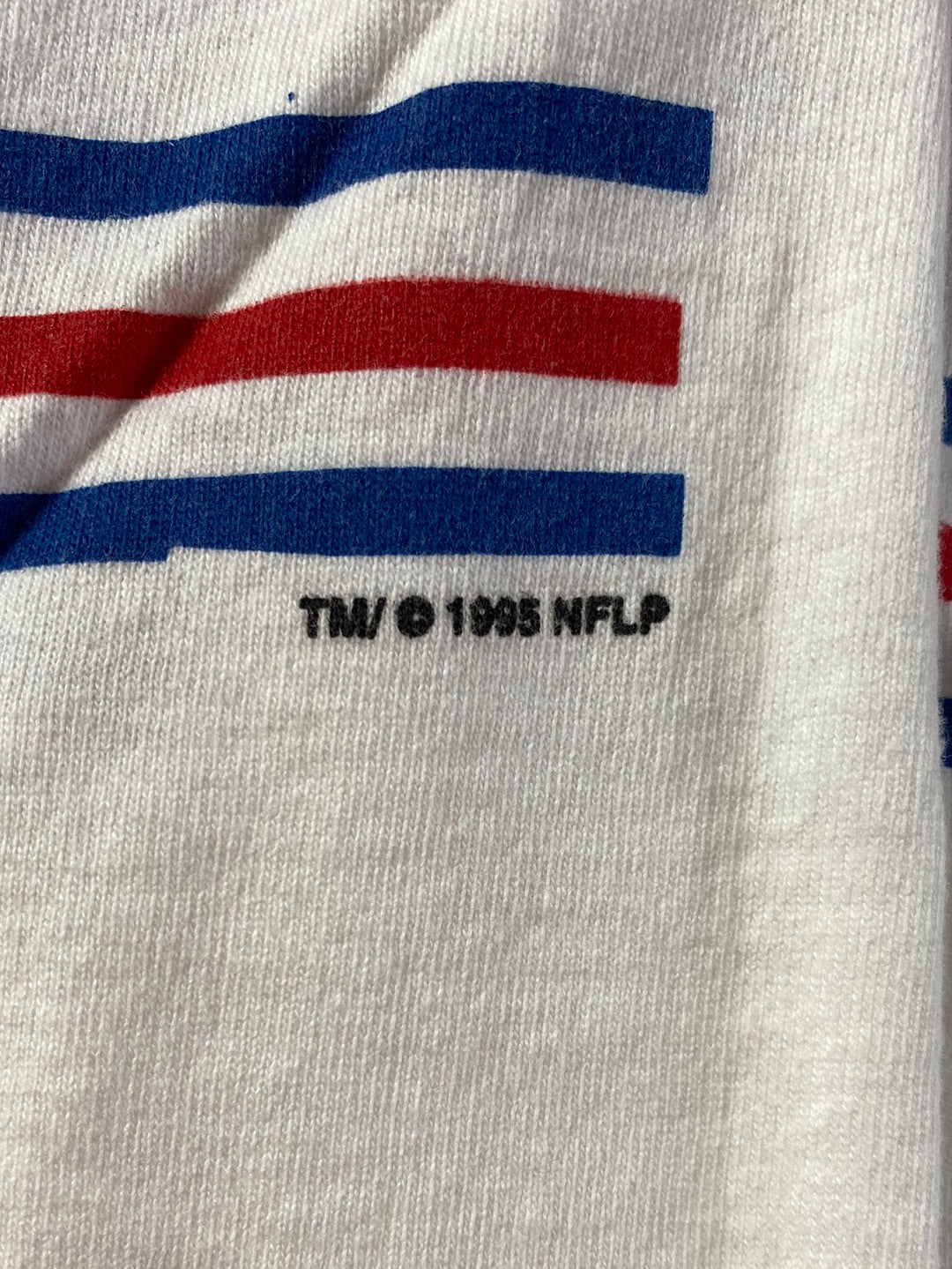 90's SALEM x NEW YORK GIANTS Made in USA Size L-XL Vintage NFL T-Shirt / E6094T