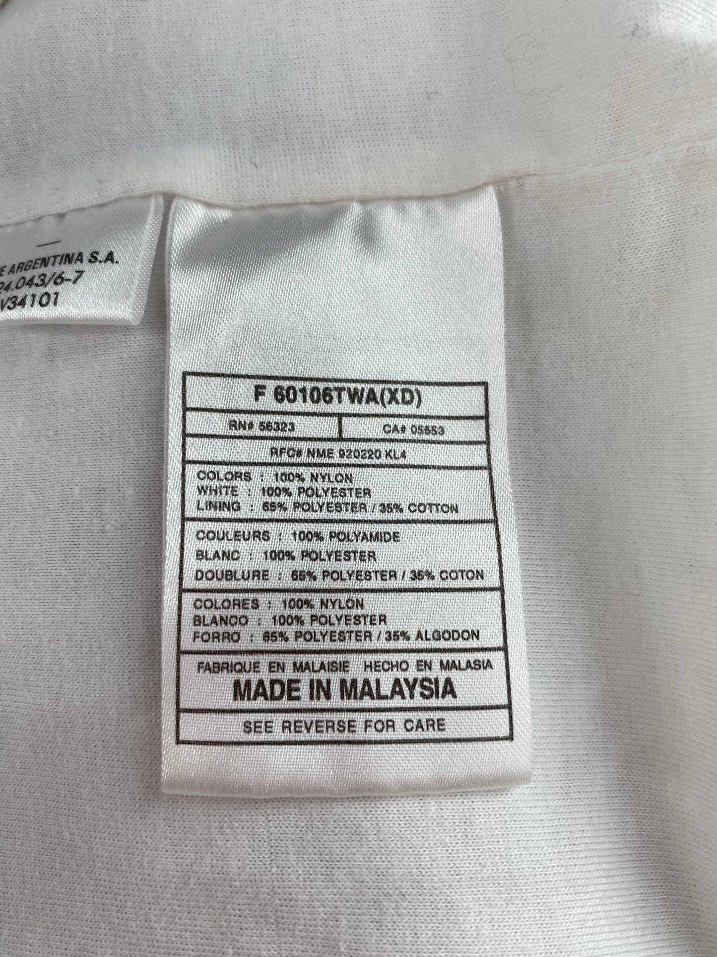 90’s NIKE Size XL Vintage Zip-up Nylon Jacket / A7987