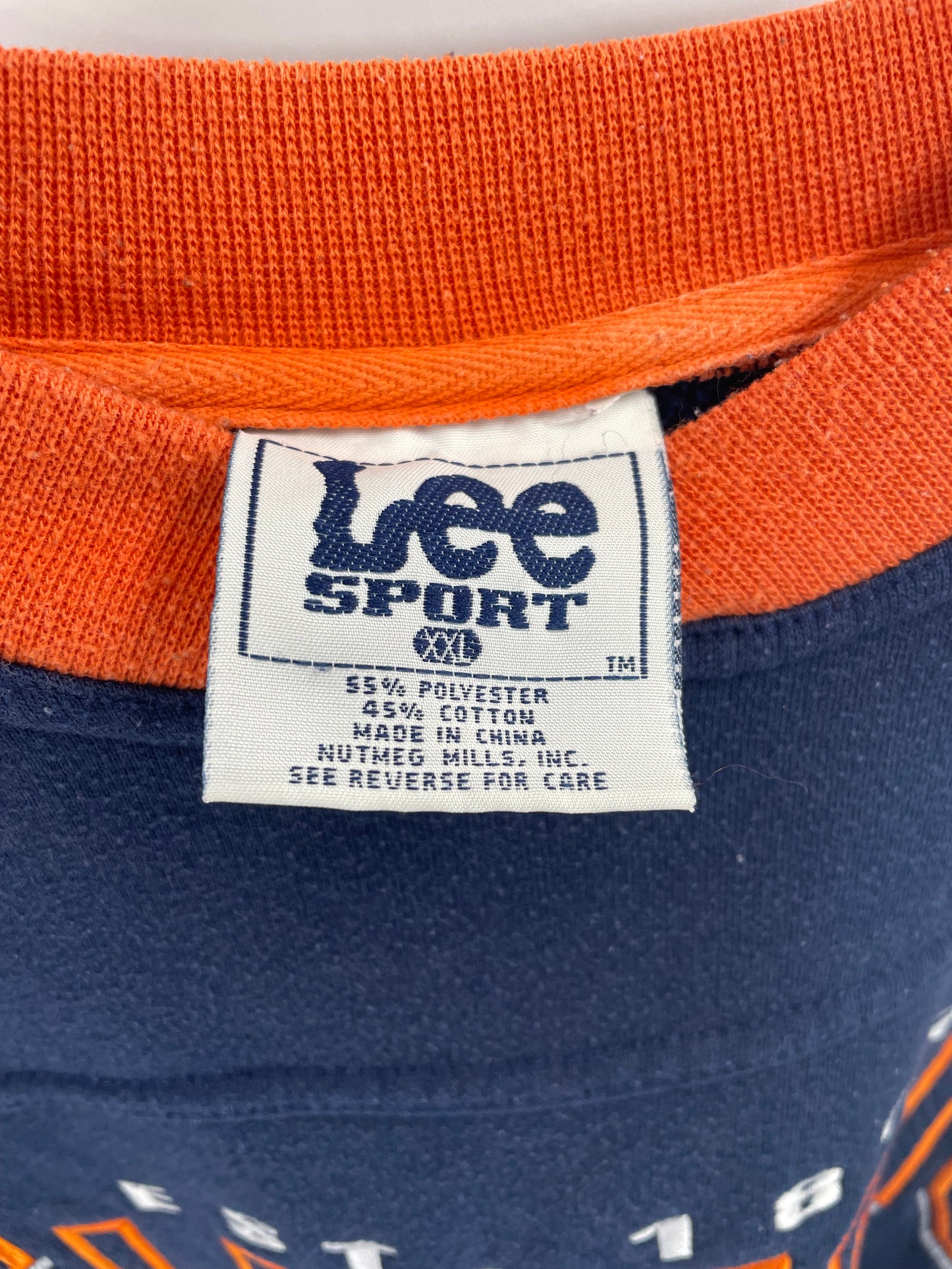 00’ ILLINOIS FIGHTING Size XXL Vintage College Sweat-Shirts/ K8811
