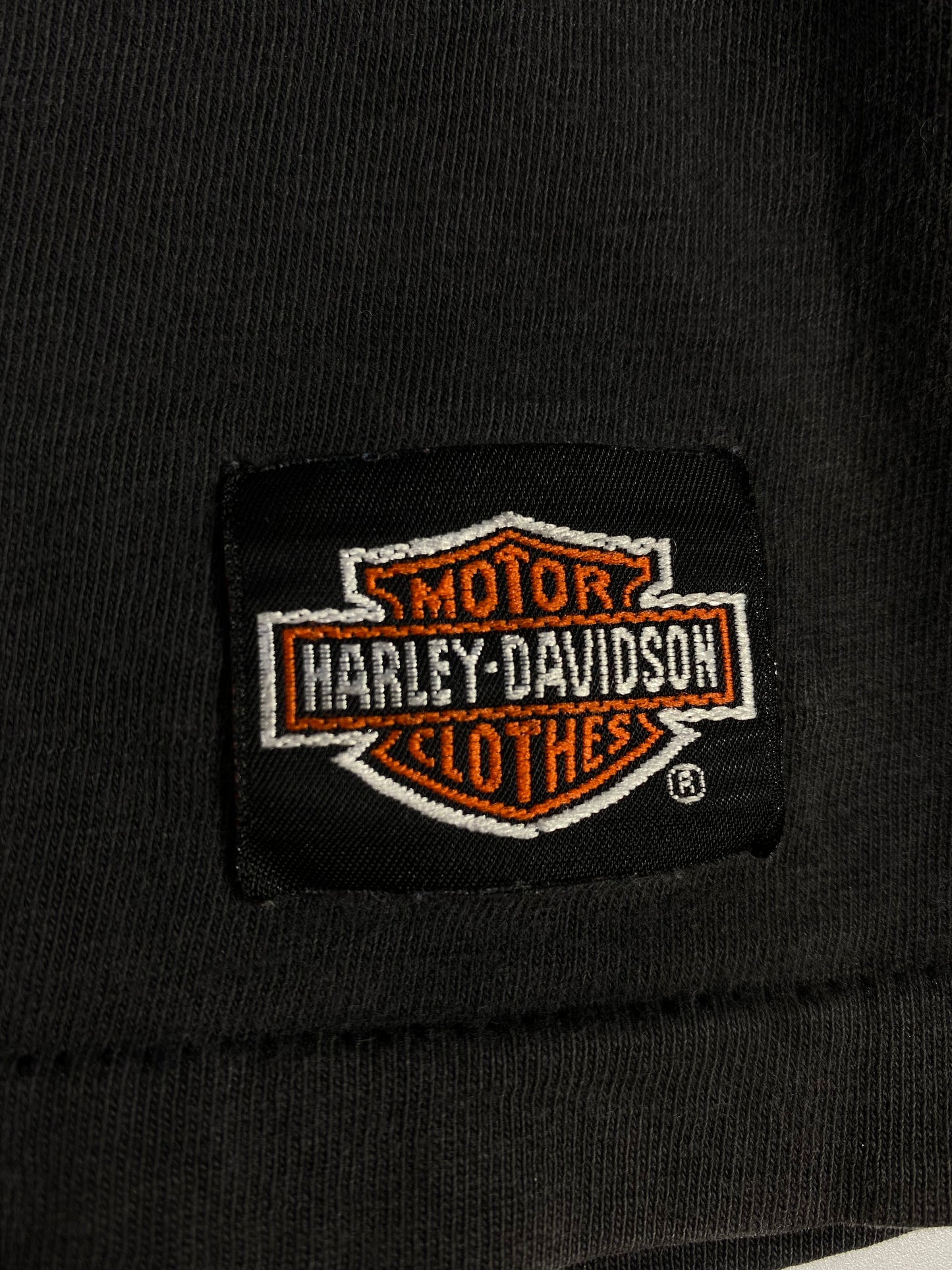1989 HARLEY DAVIDSON Made in USA Size XL Vintage Long Sleeve T-Shirt / A677