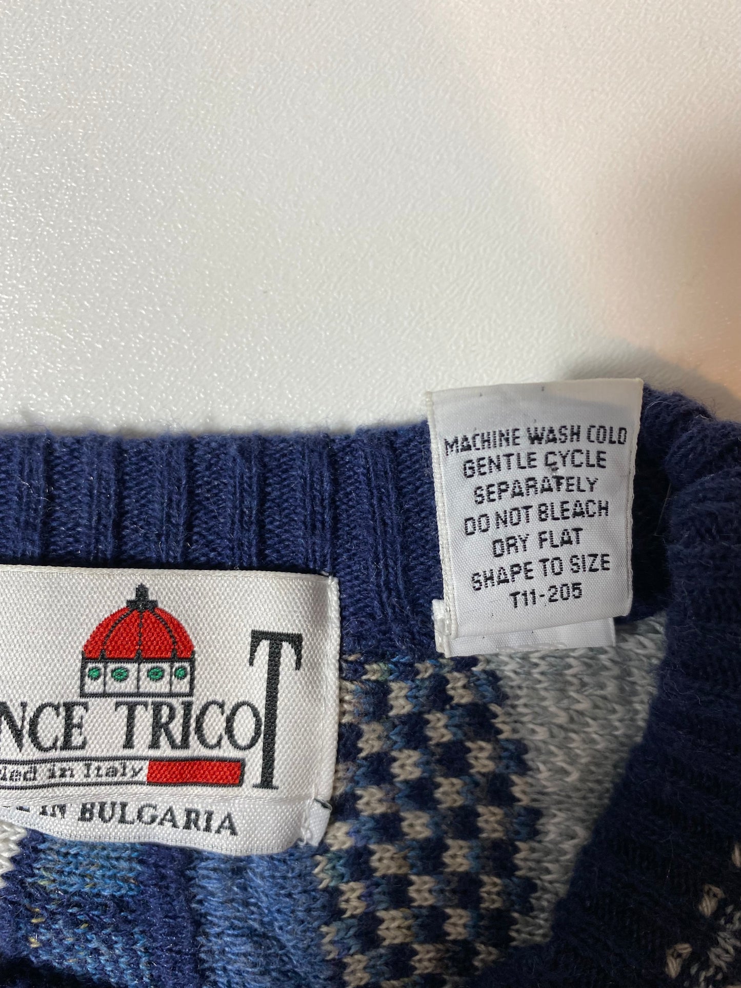 Vintage 3D COOGI- Style Size L Knit Sweater / K4737