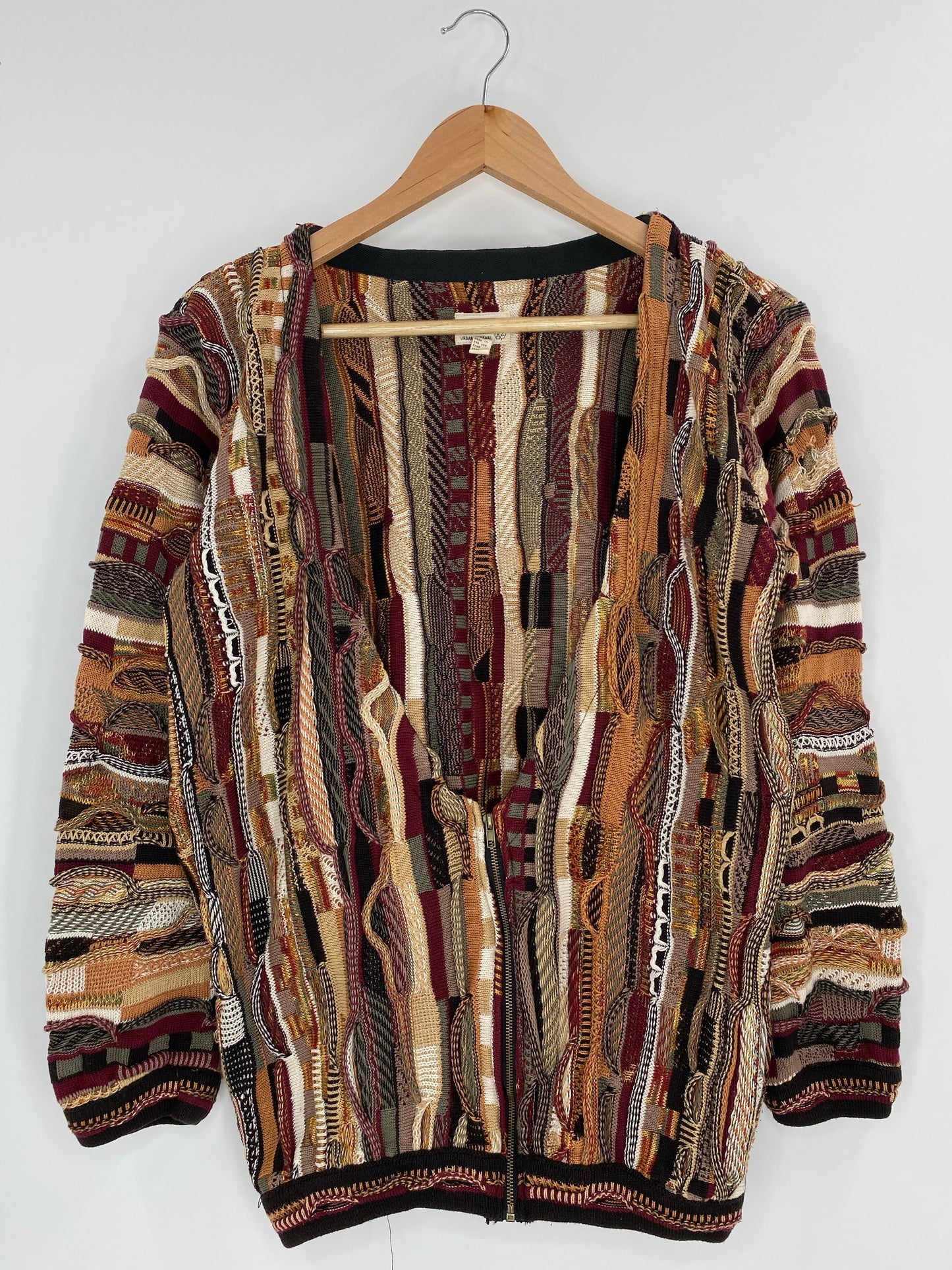 Vintage 3D COOGI- Style Made in USA Size S Knit Sweater / A7912