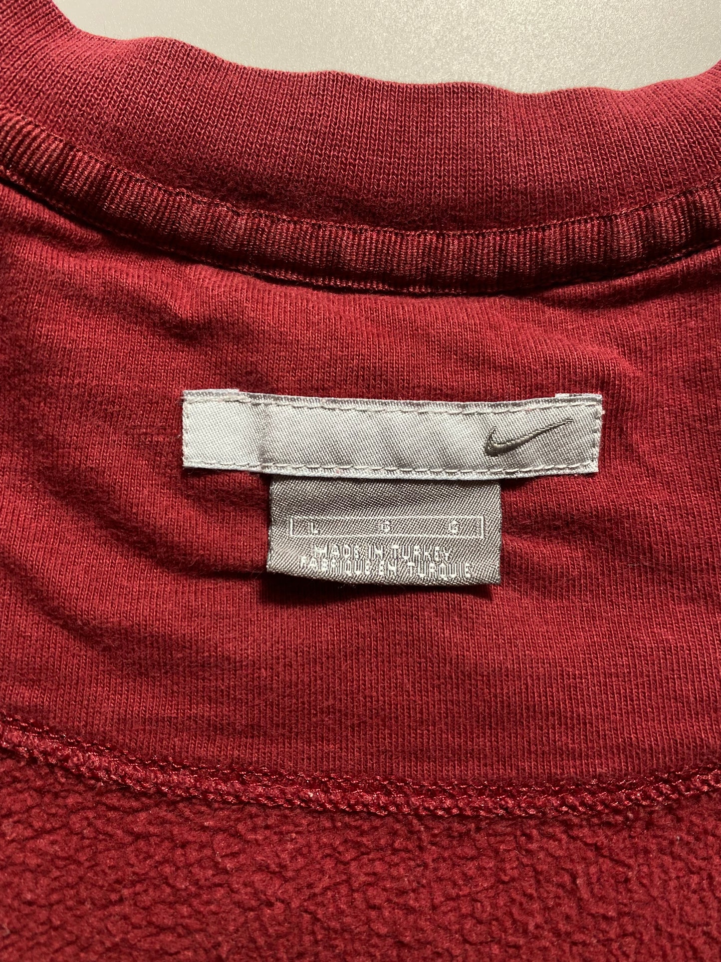 00' NIKE MINI SWOOSH Size L Vintage Sweat-shirt / K5723