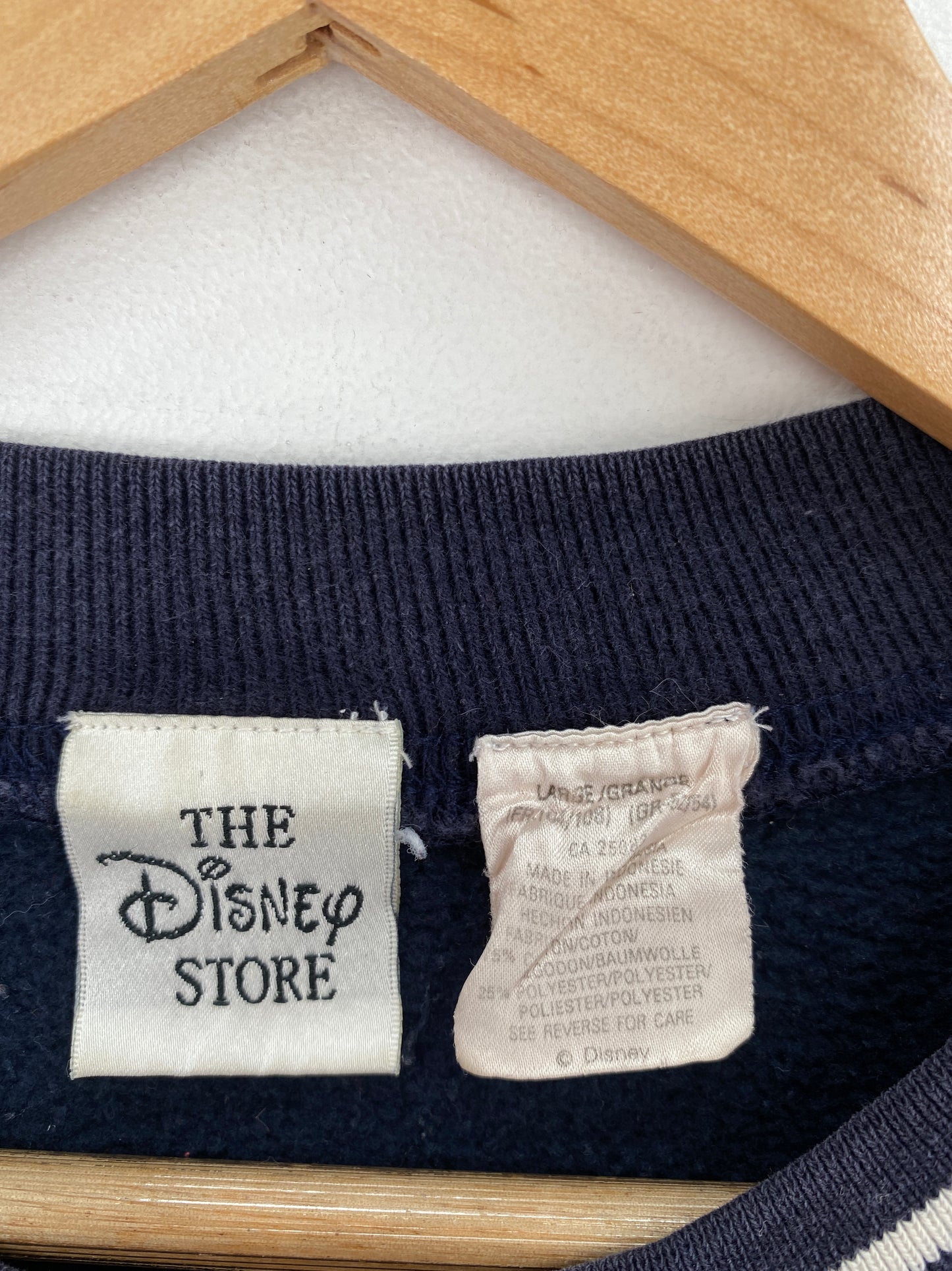 00' DISNEY TIGGER Size L Vintage Sweat-shirt / A4618