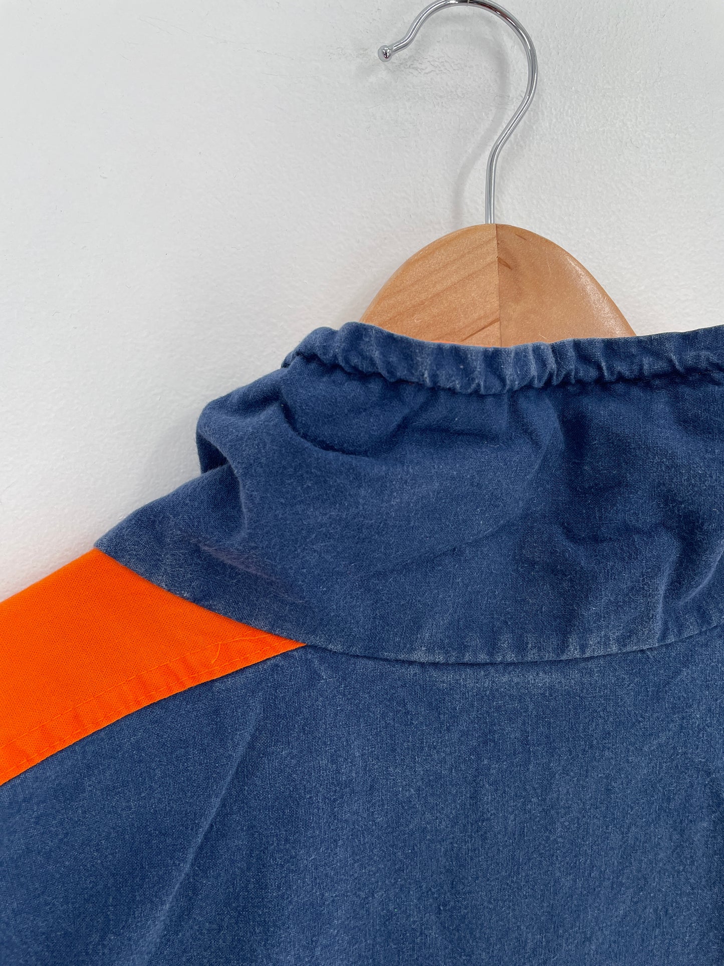 90's ILLINOIS FIGHTING ILLINI Made in USA Size L Vintage NFL Cotton Shirt / E721