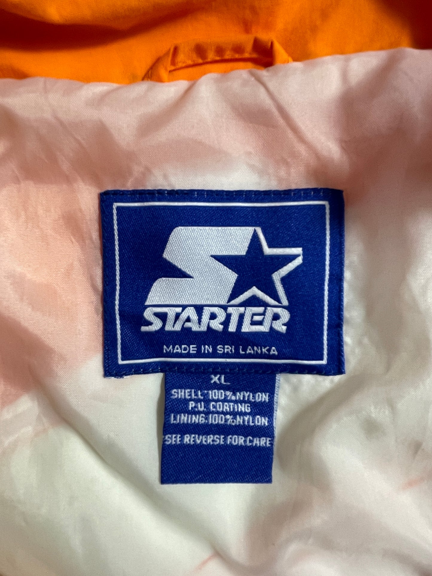 90’s STARTER x TENNESSEE Size XL Vintage College Nylon Jacket / A9809