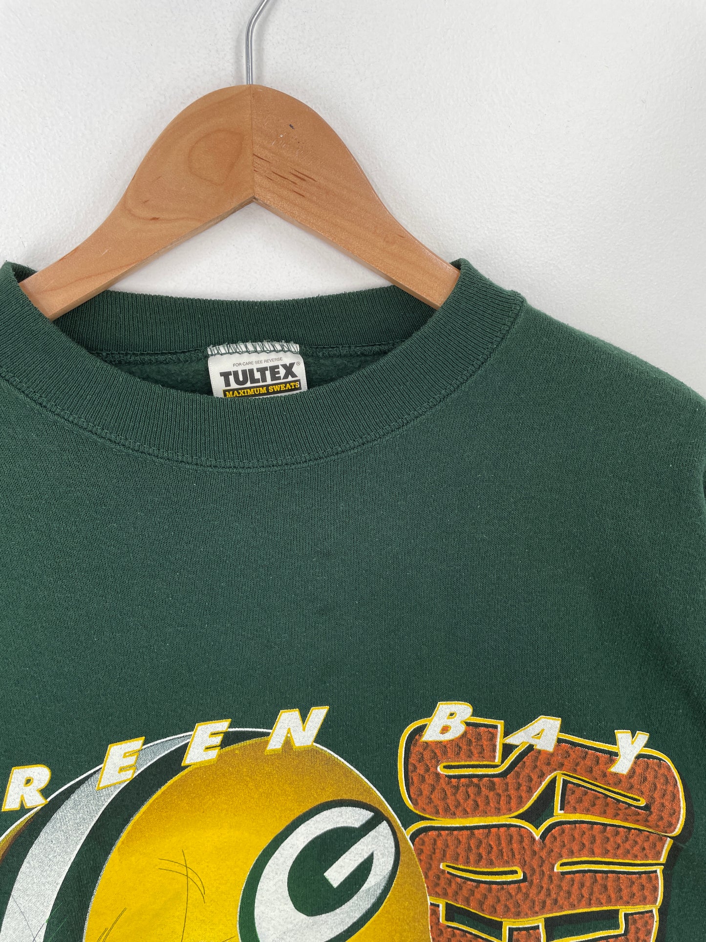 .90's GREEN BAY PACKERS Size XL Vintage NFL Sweat-Shirt / A9121