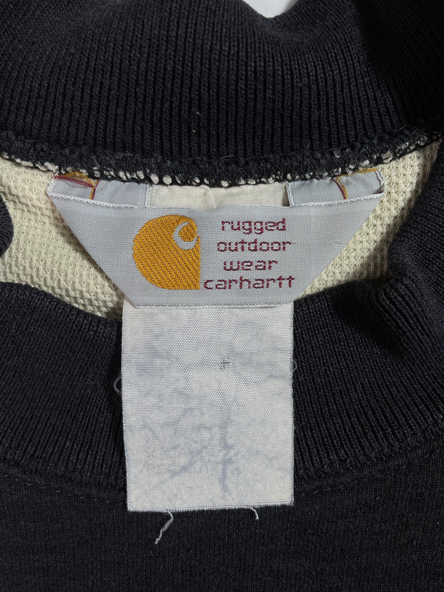 Vintage CARHARTT x LJ. PARMENTER SERVICES Made in USA Size Approx.XL Sweat-Shirt / E2633S