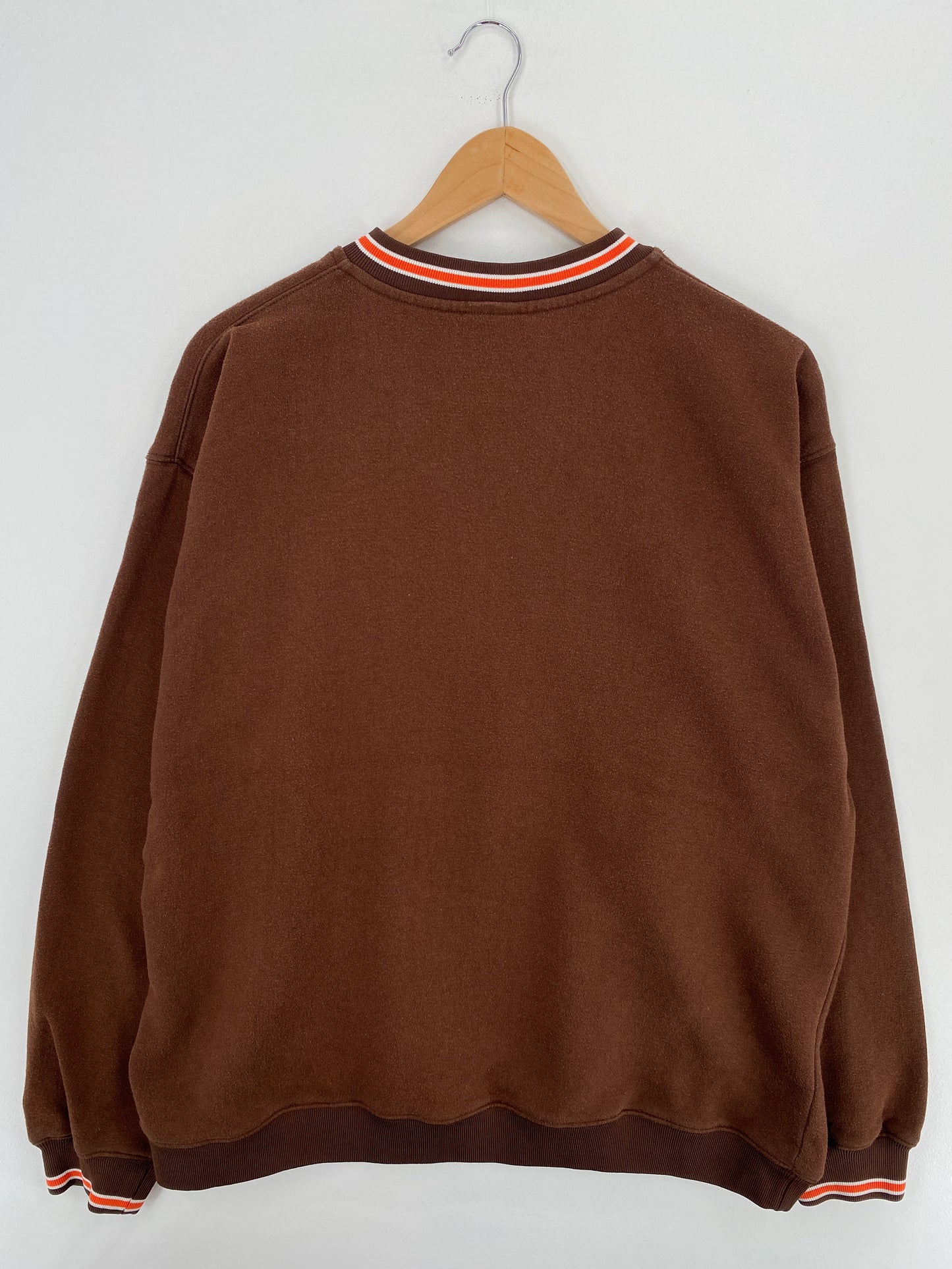 00' CLEVELAND BROWNS Size XL Vintage NFL Sweat-Shirt / A4739