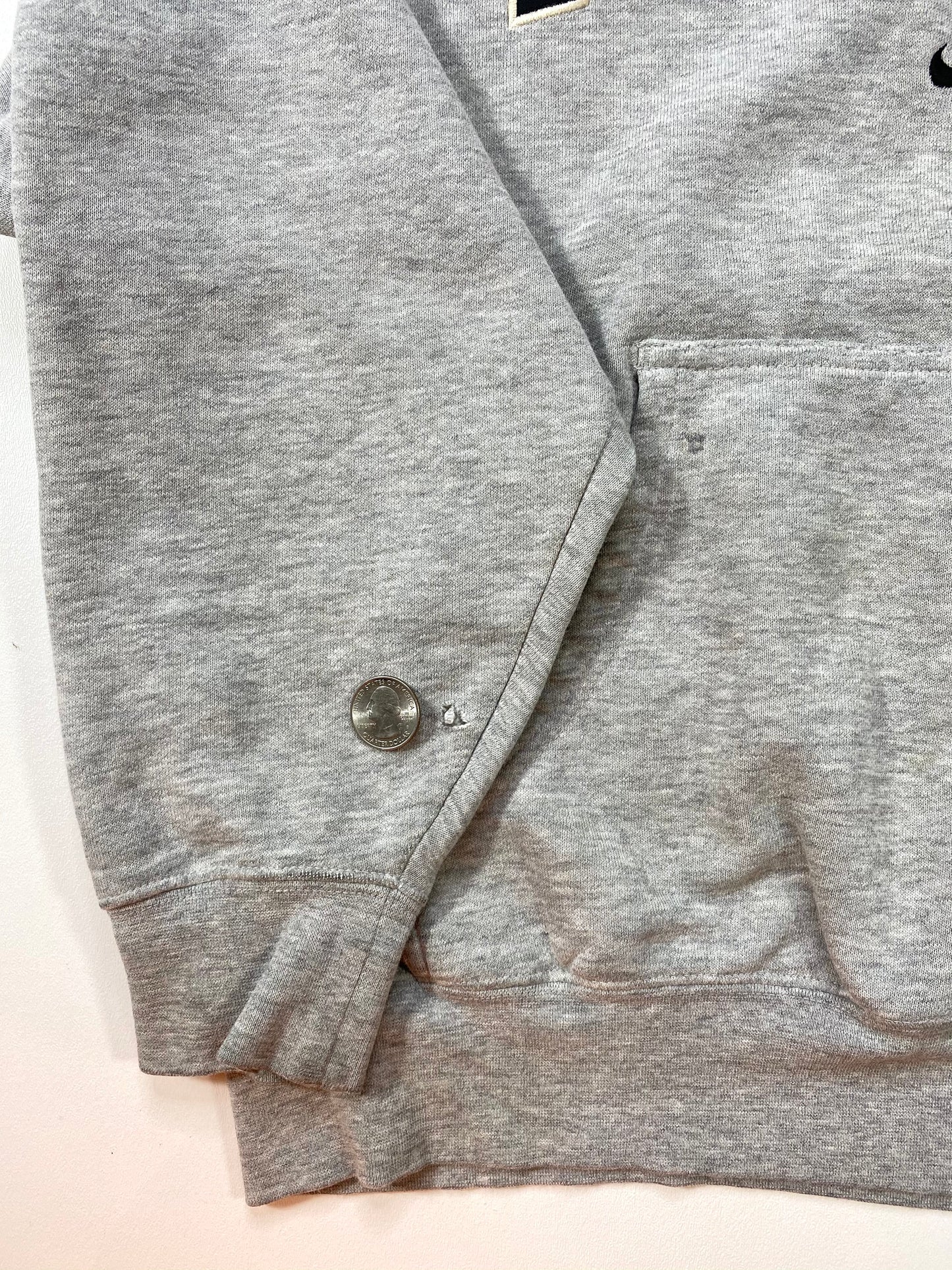 00’ NIKE Purdue Size M Damaged Vintage Hoodie Sweat-shirt  / 6006