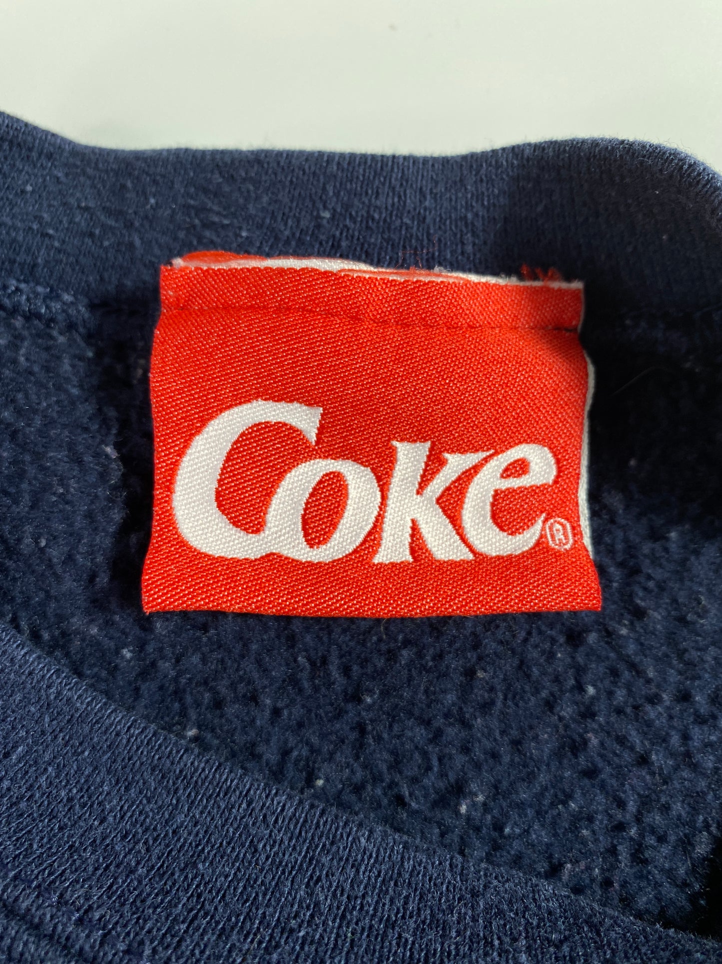 1996 COCA-COLA CHEERS BEARS Made in USA Size XL Vintage Sweat-shirt / A5214