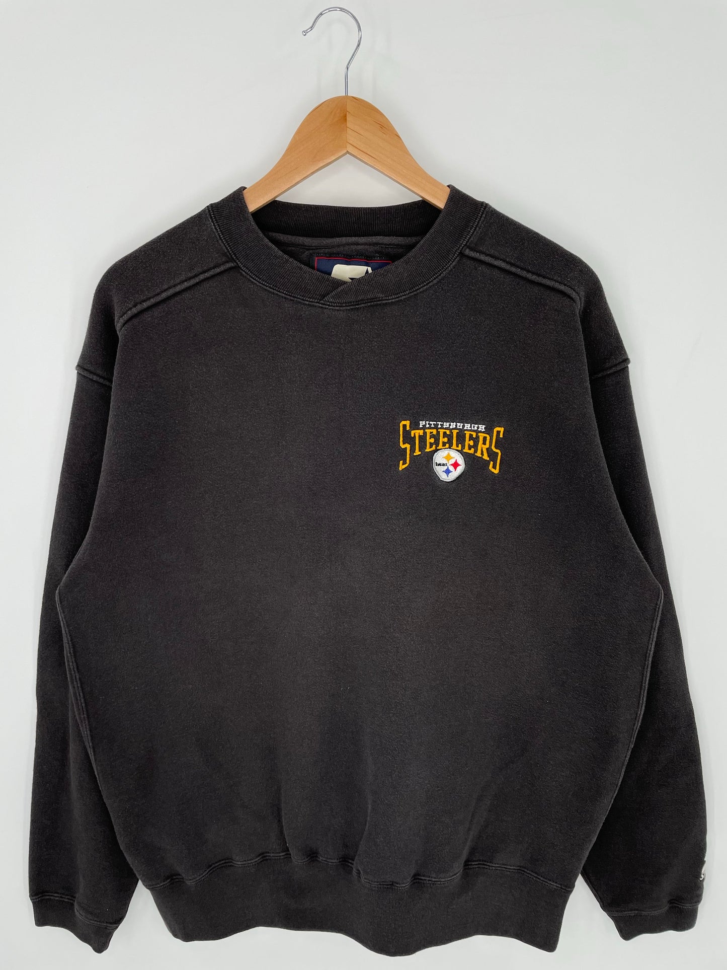 90’s STARTER x PITTSBURGH STEELERS Size M NFL Sweat-Shirt / A9530