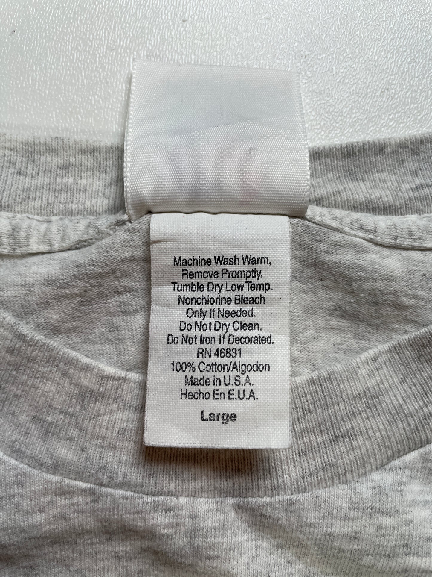 1993 BEAR SIGNAL WEAR Made in USA Size L Vintage T-shirt / A9001