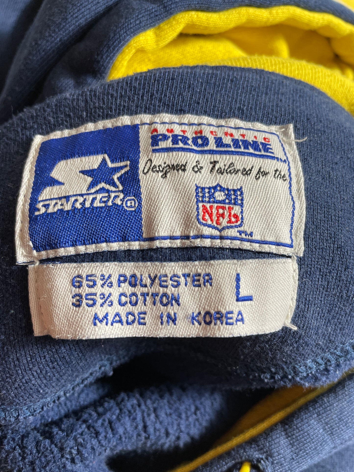 90’s STARTER SAN DIEGO CHARGER Size L Vintage NFL Hoodie Sweat-shirt / K1752