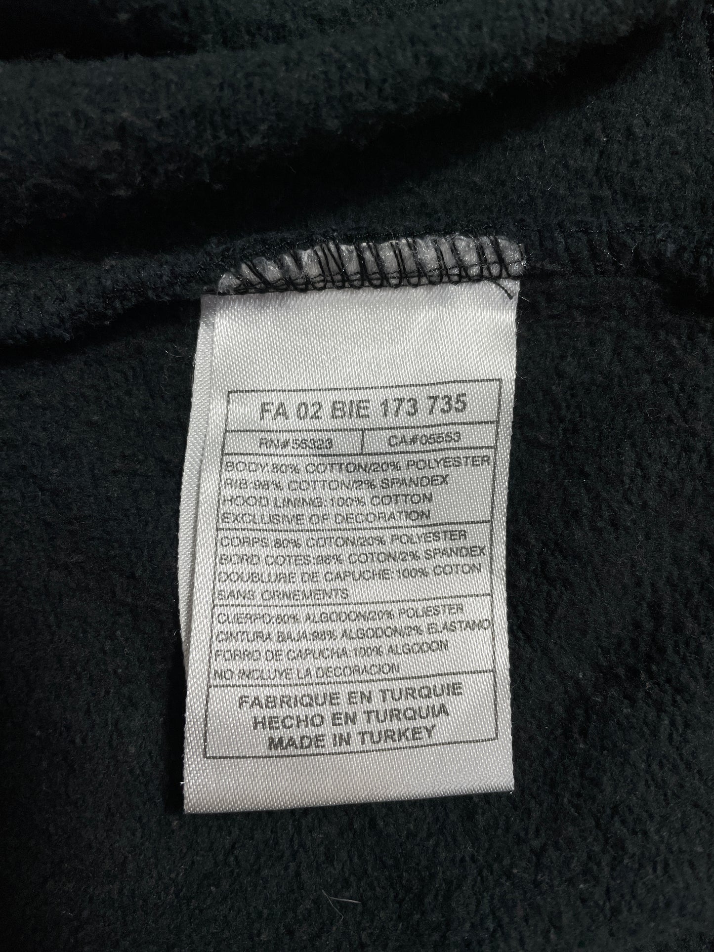 00' NIKE Size L Vintage Hoodie Sweat-Shirt / A7682