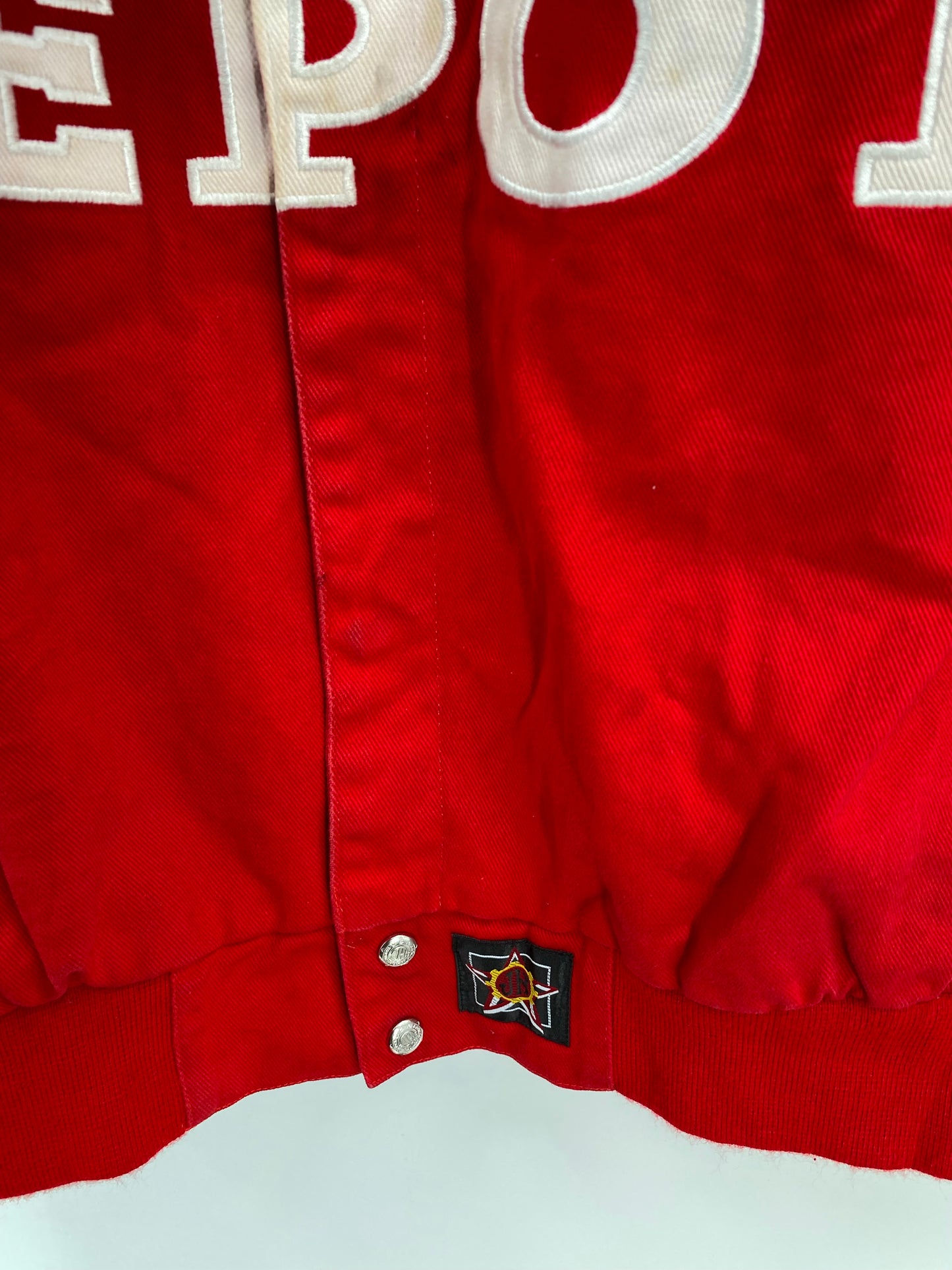 Vintage NASCAR OFFICE DEPOT x CARL EDWARDS Size XXXXL Racing Jacket / K9218