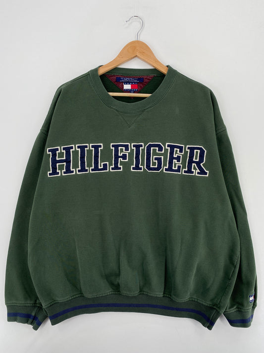 90’s TOMMY HILFIGER Size XXL Sweat-shirt / A5860