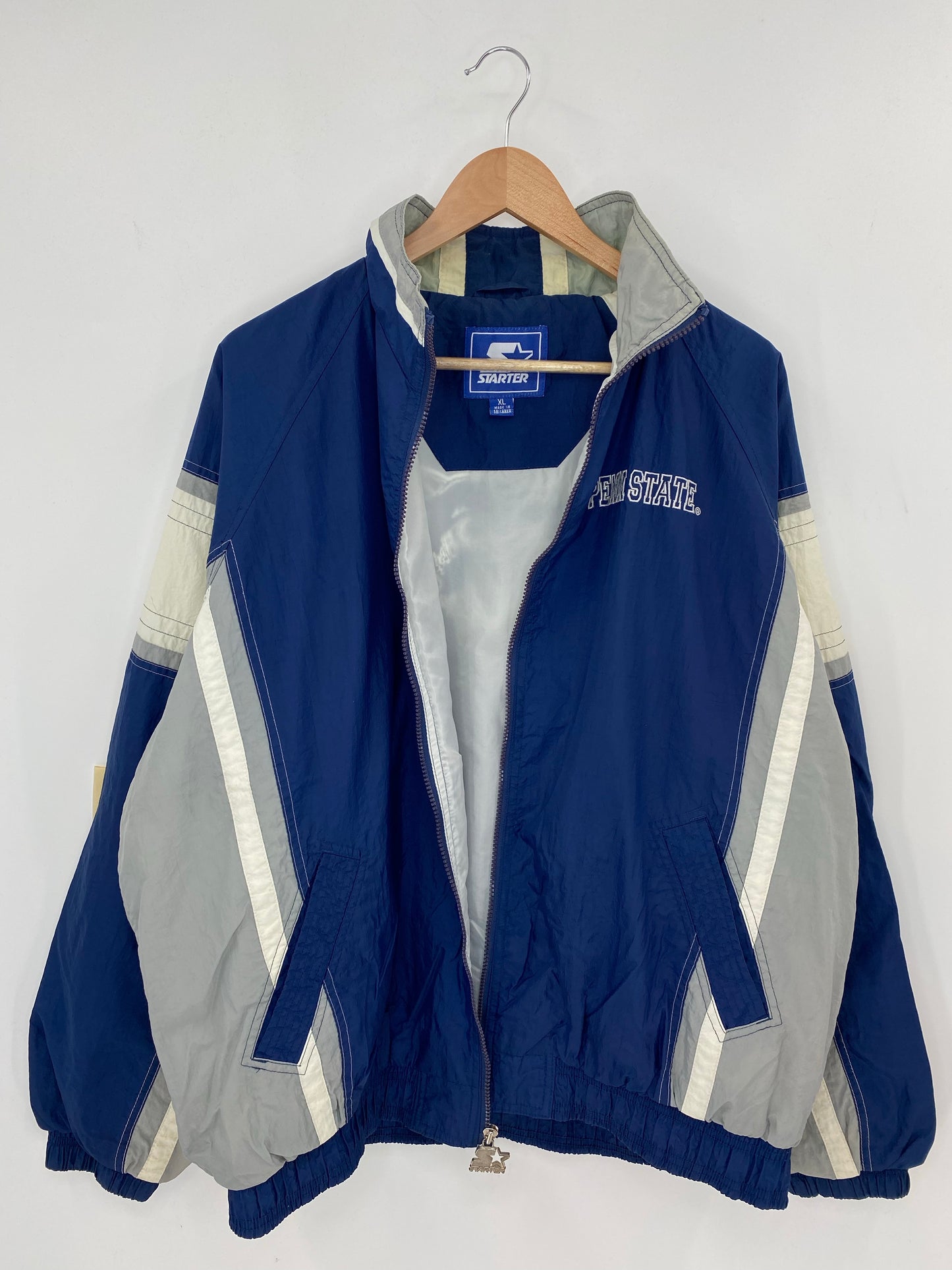 90’s STARTER x PENN STATE  Size XL Vintage College Nylon Jacket  / K8026