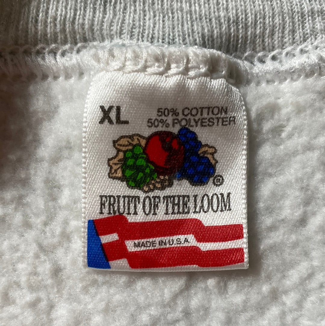 1999 ENDANGERED TIGER Made in USA Size XL Vintage Animal Sweat-Shirt / E2425S