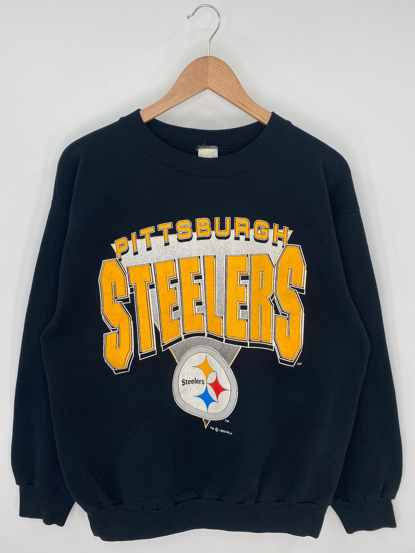1992 PITTSBURGH STEELERS Made in USA Size XL NFL Sweat-Shirts/ K9927