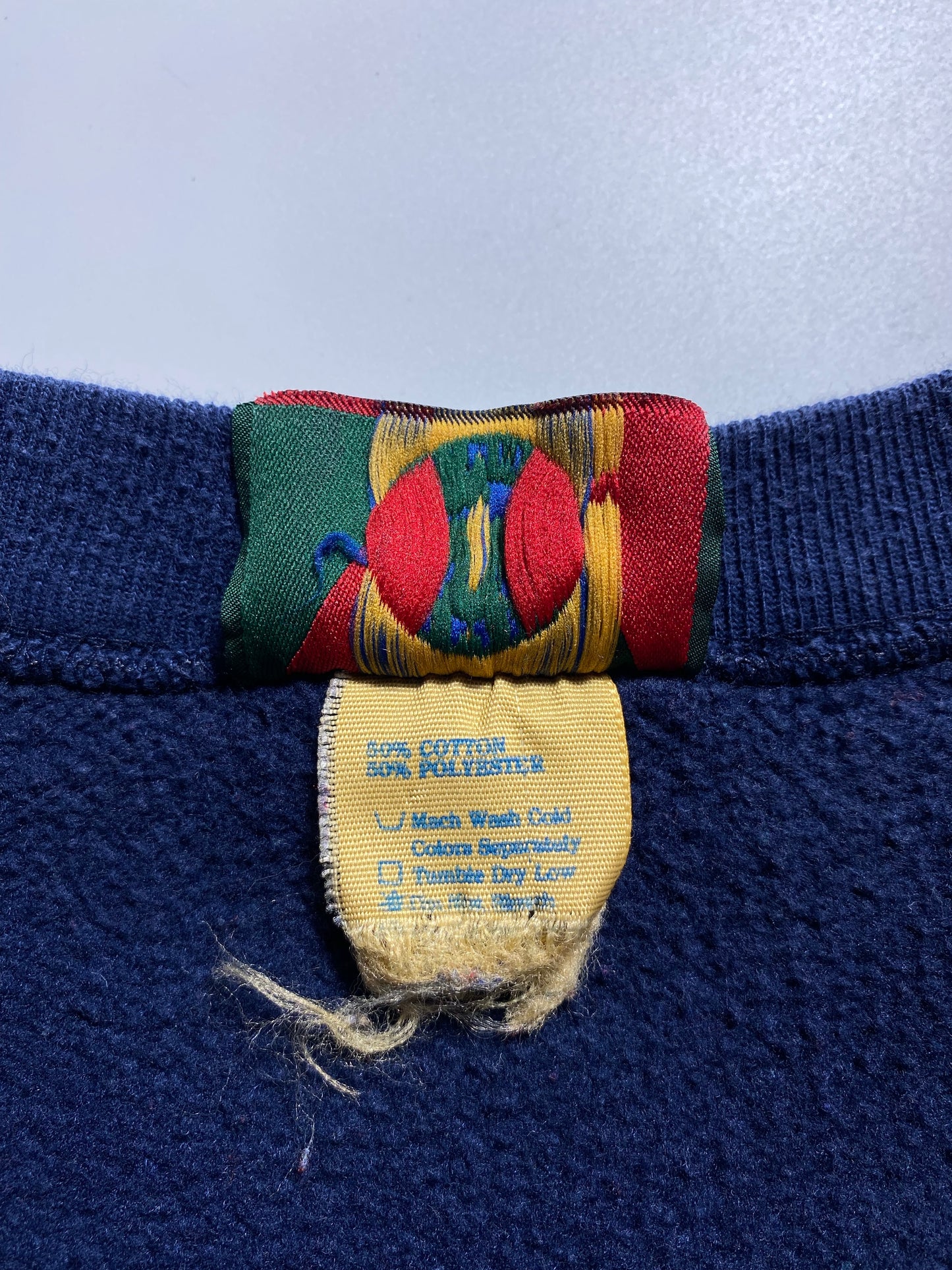 1992' DALLAS COWBOYS Size No Tag(approx.M) Vintage NFL Sweat - Shirt/ K6020