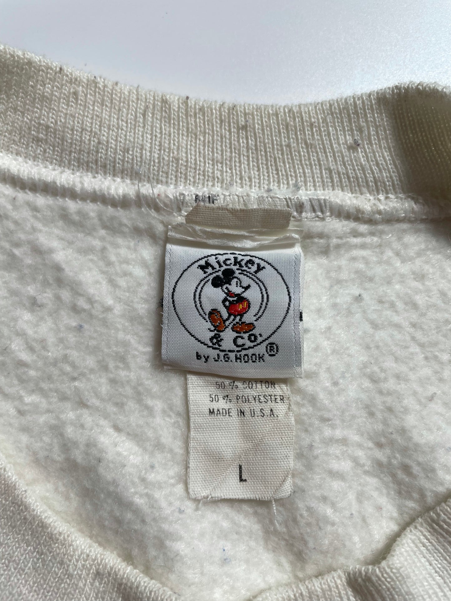 90's DISNEY MICKEY Made in USA Size L Vintage Sweat-shirt/ K5411