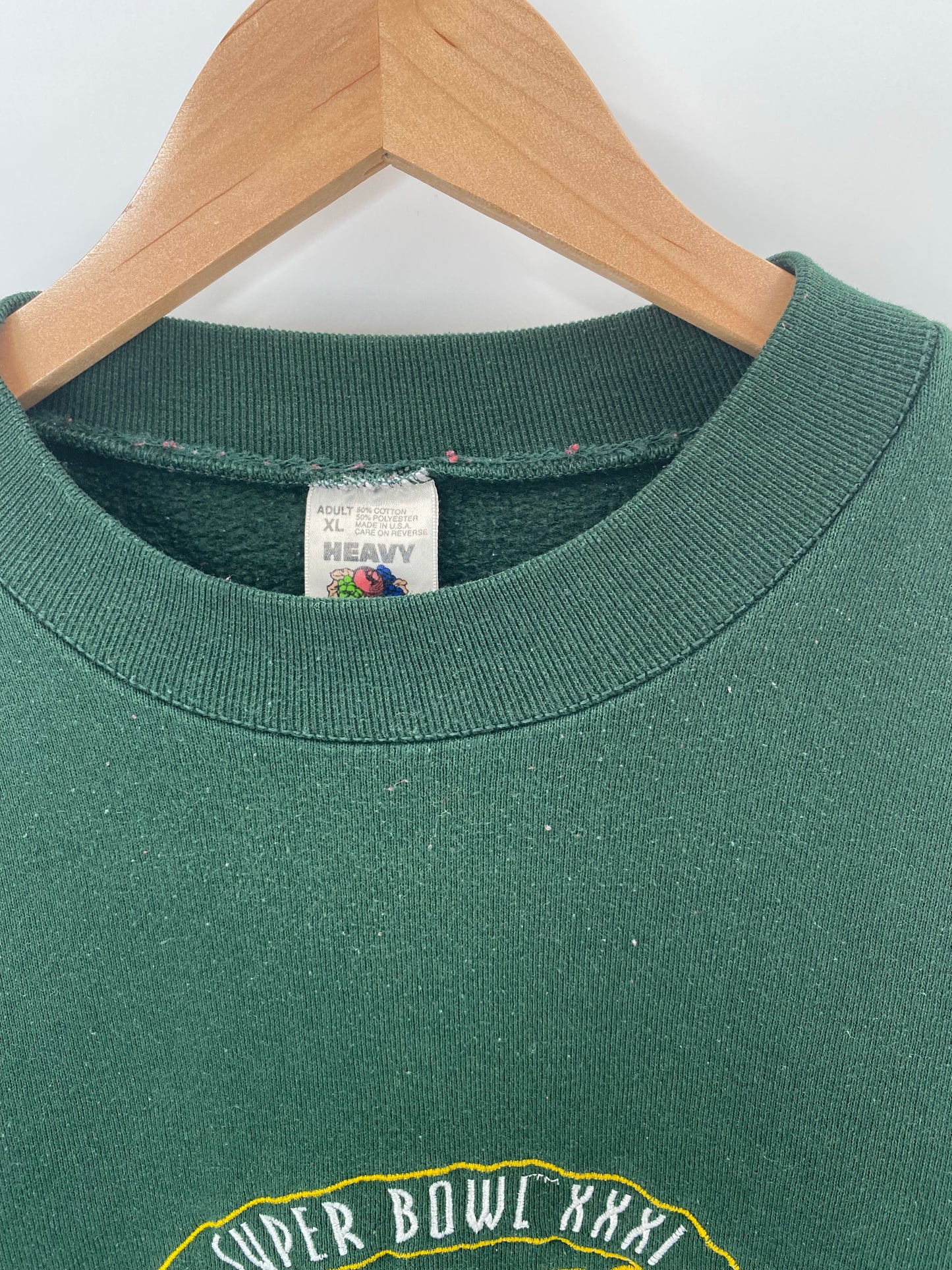 90's GREENBAY PACKERS Made in USA Size XL Vintage NFL Sweat-shirt / K5235