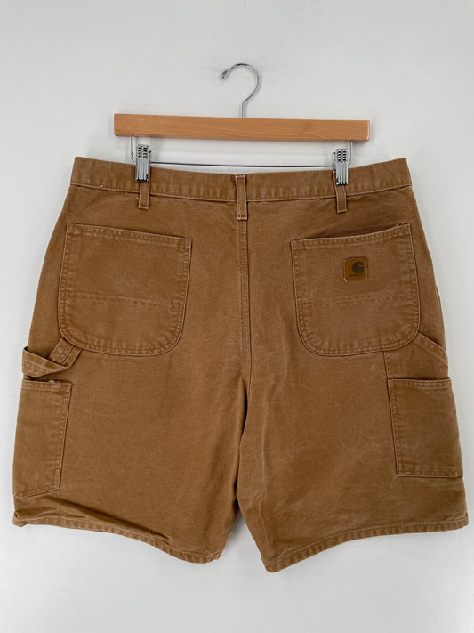 .Vintage CARHARTT Size W37xL8 Duck Shorts / E5856P